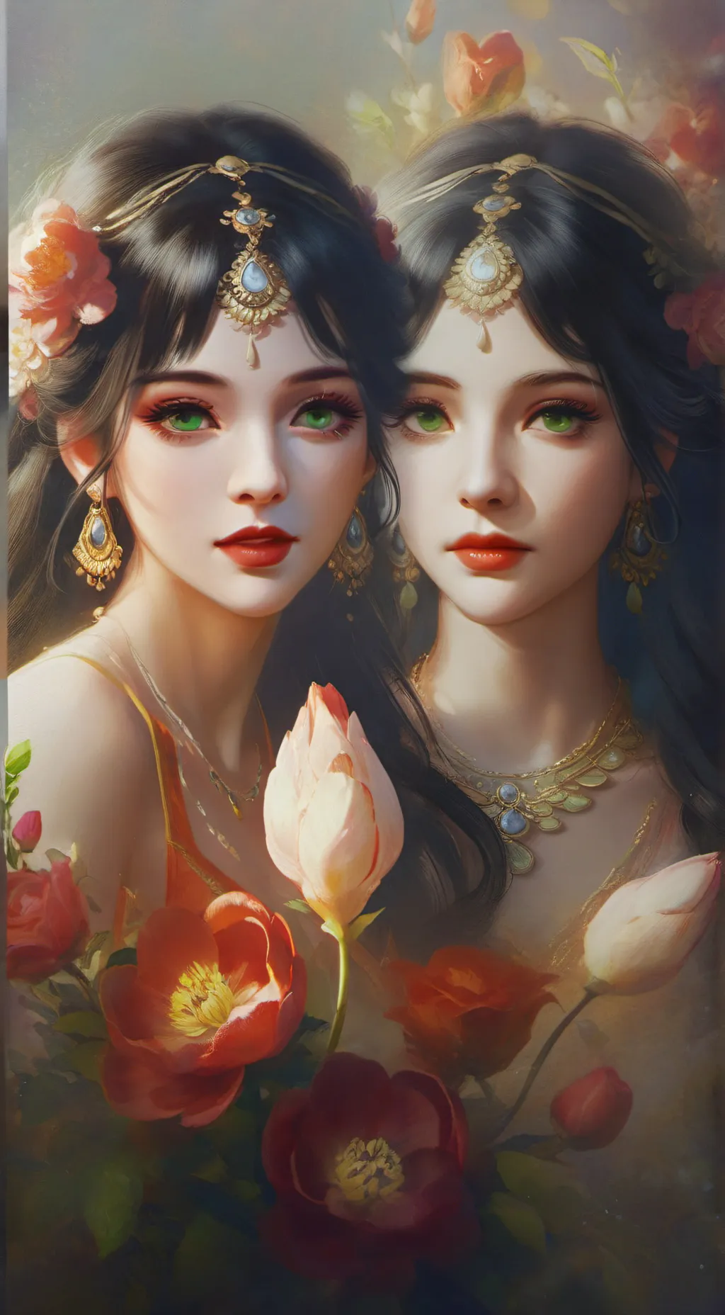 ai character: Kejora/Rembulan  background