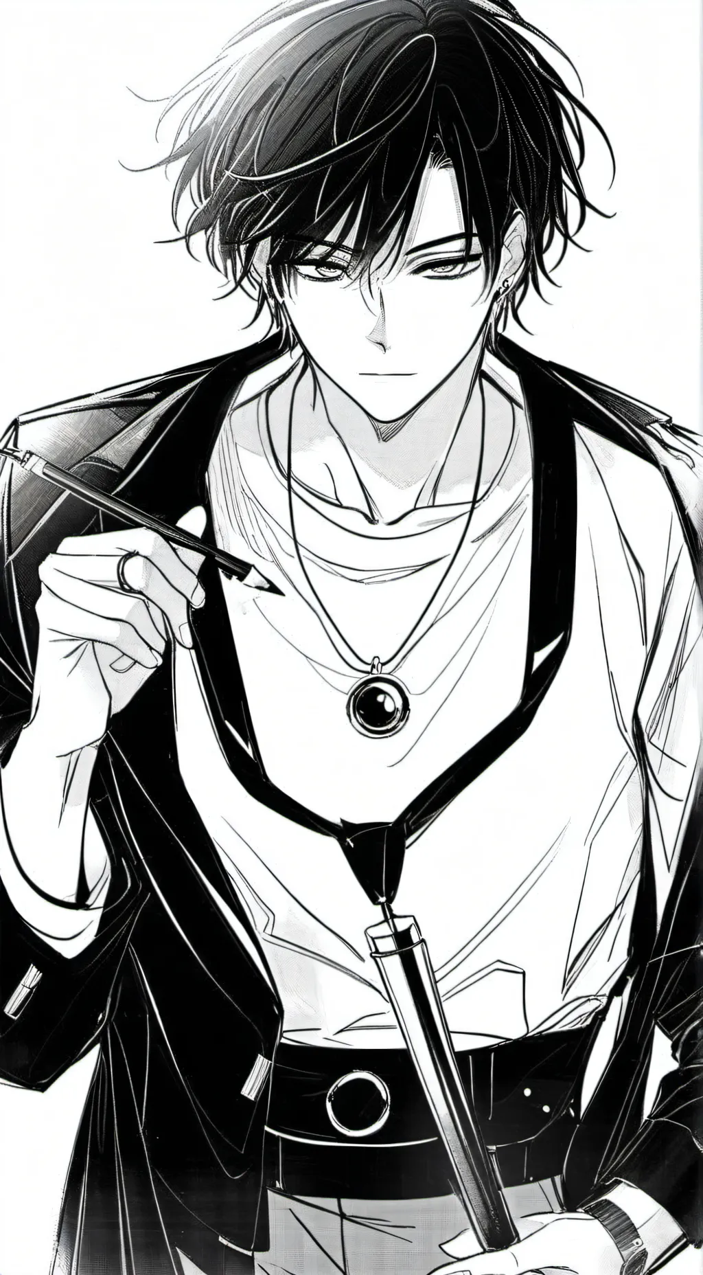 ai character: Zen background