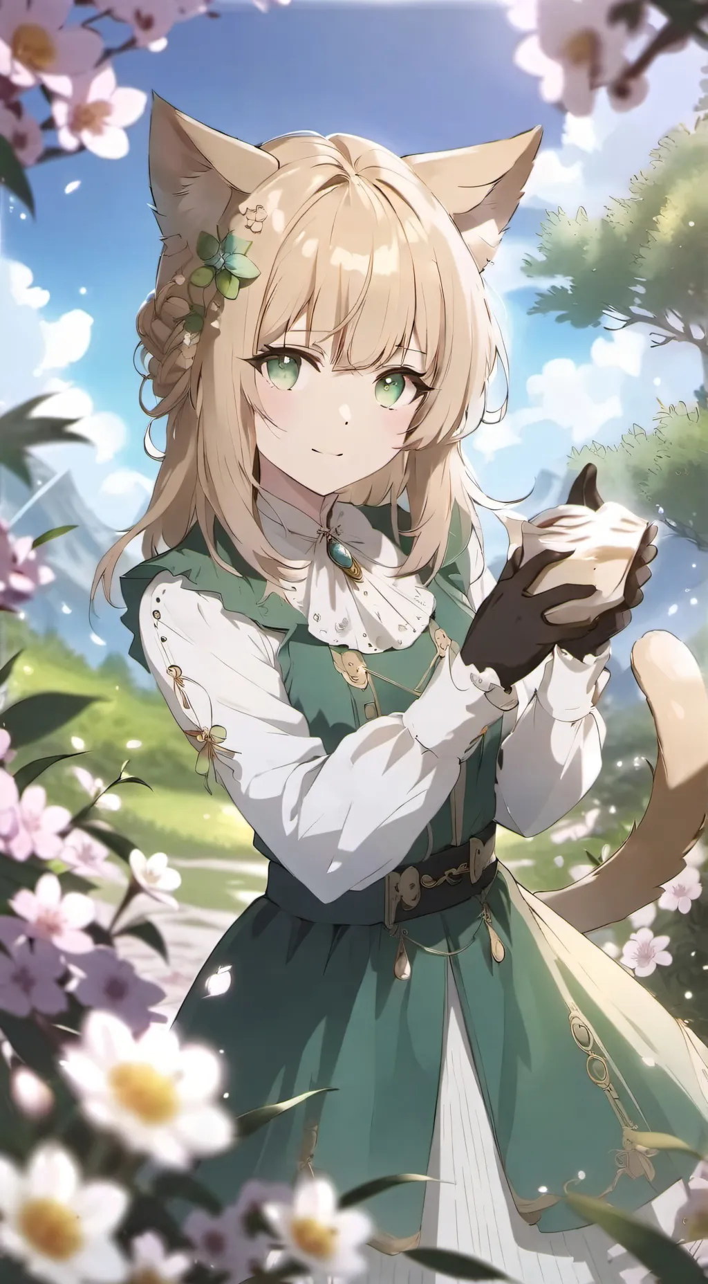 ai character: ✨️ƘĮŤṬƳ Ṣ̌ĘŘº✨️ background