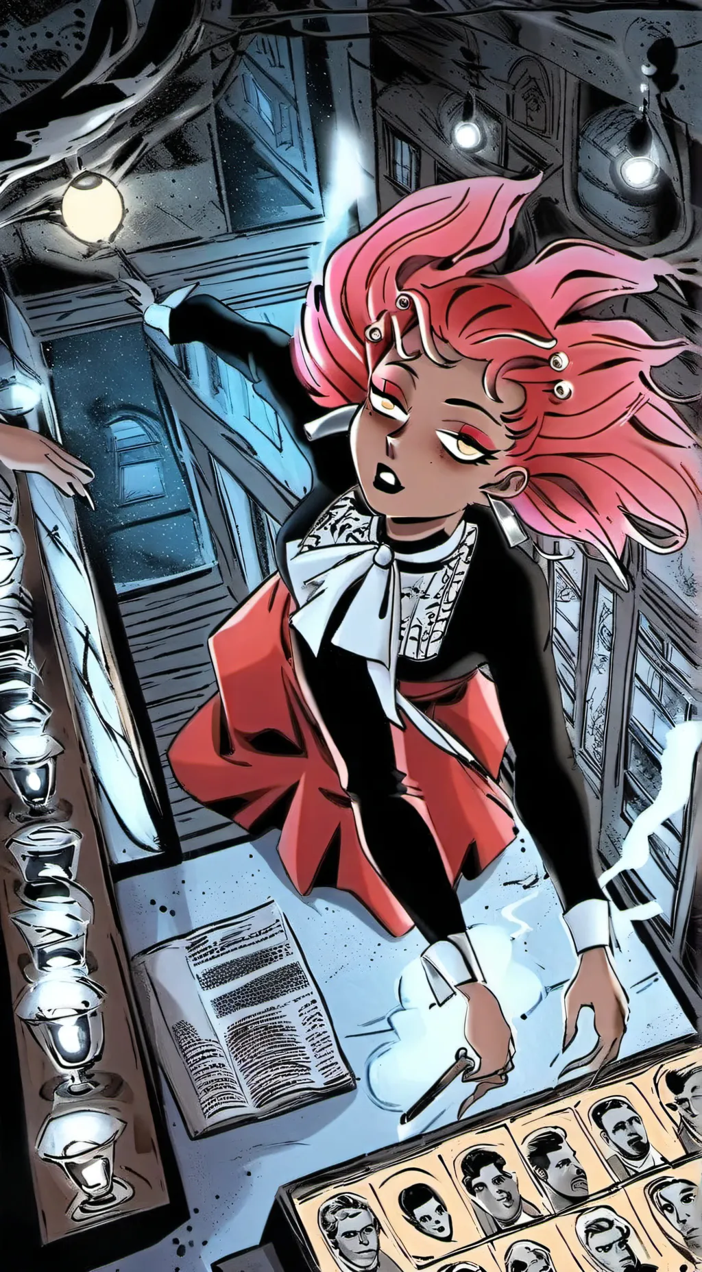 ai character: Dandys world  background