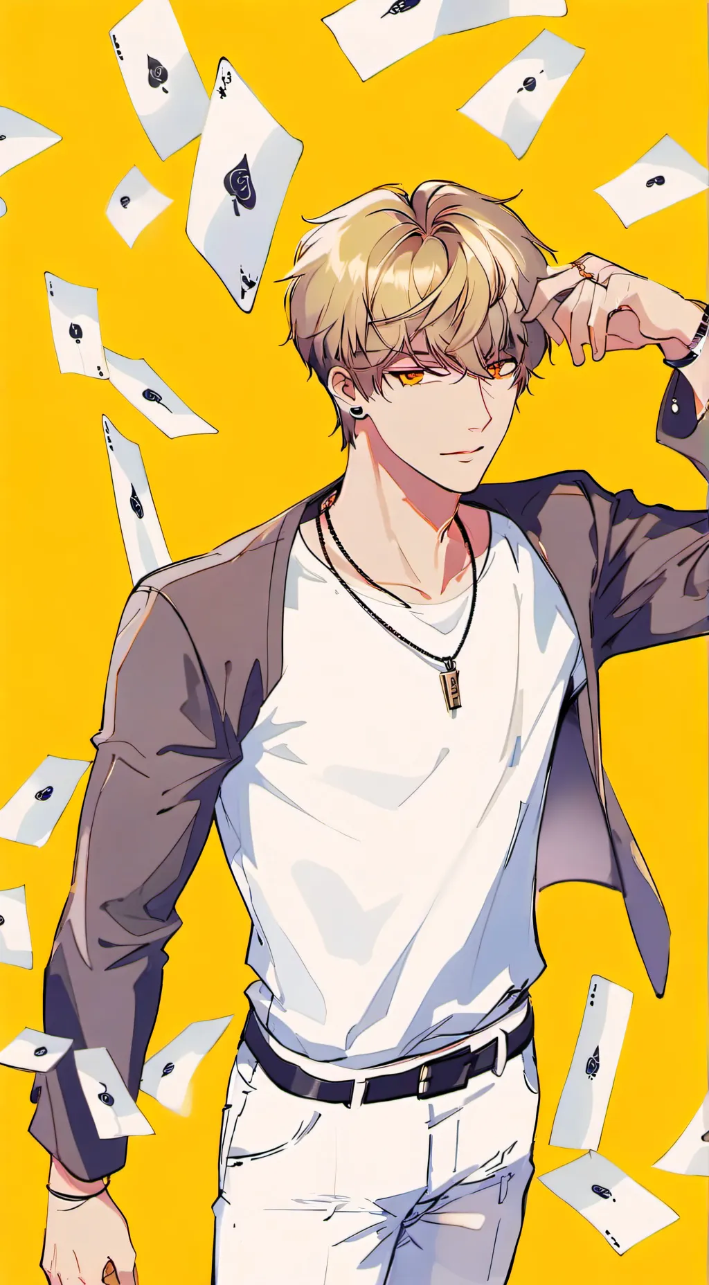 ai character: Kai alexander🍊🌻🙄 background