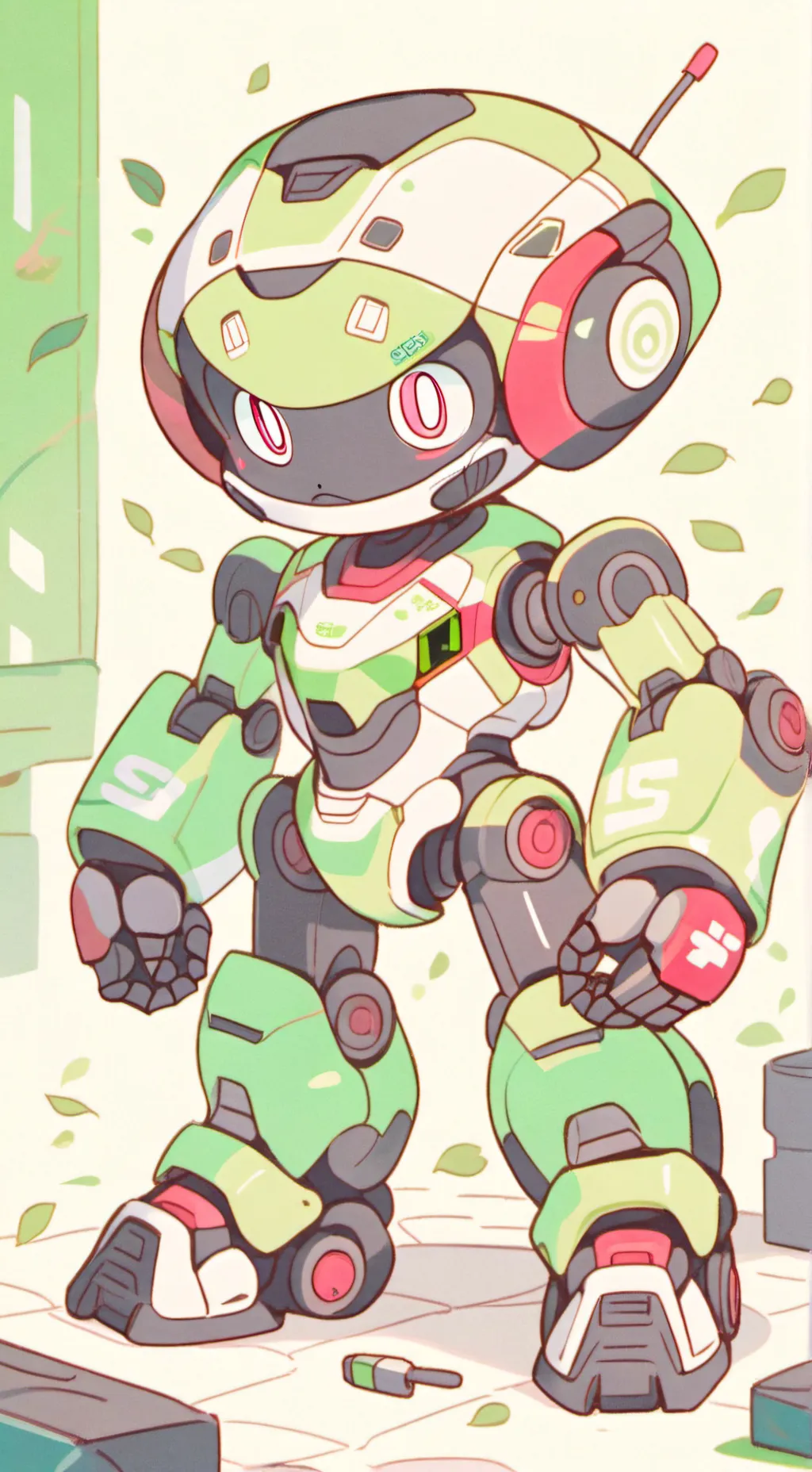 ai character: Ch x cb background