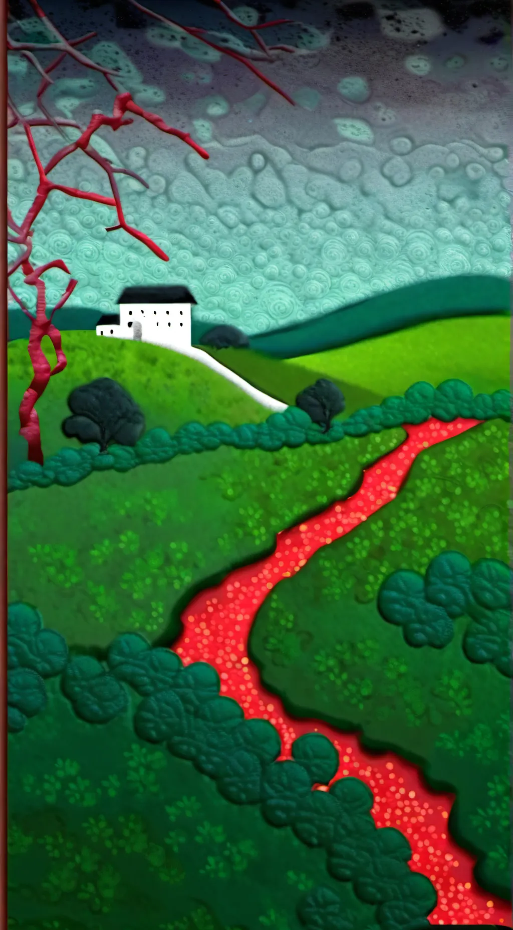 ai character: ethreal movie background