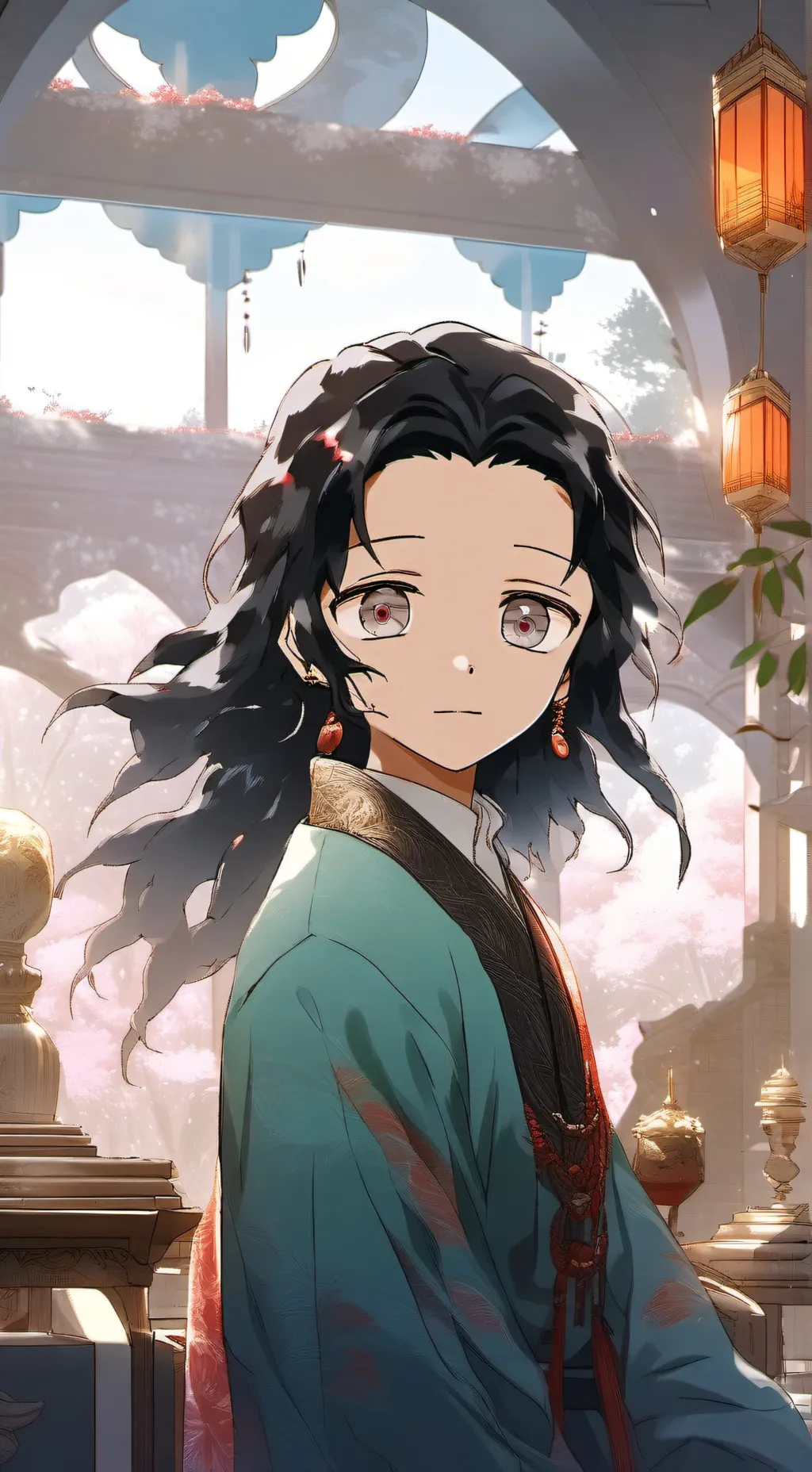 ai character: sanemi x obanai background