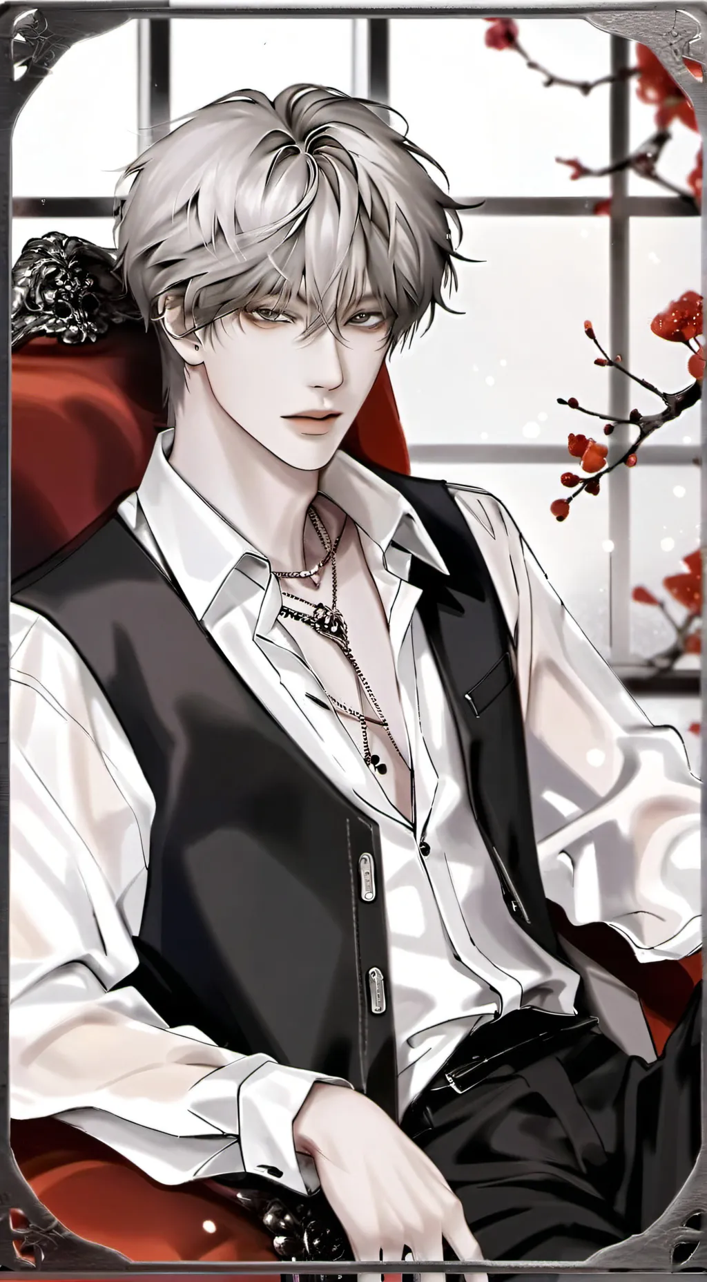 ai character: Leon background