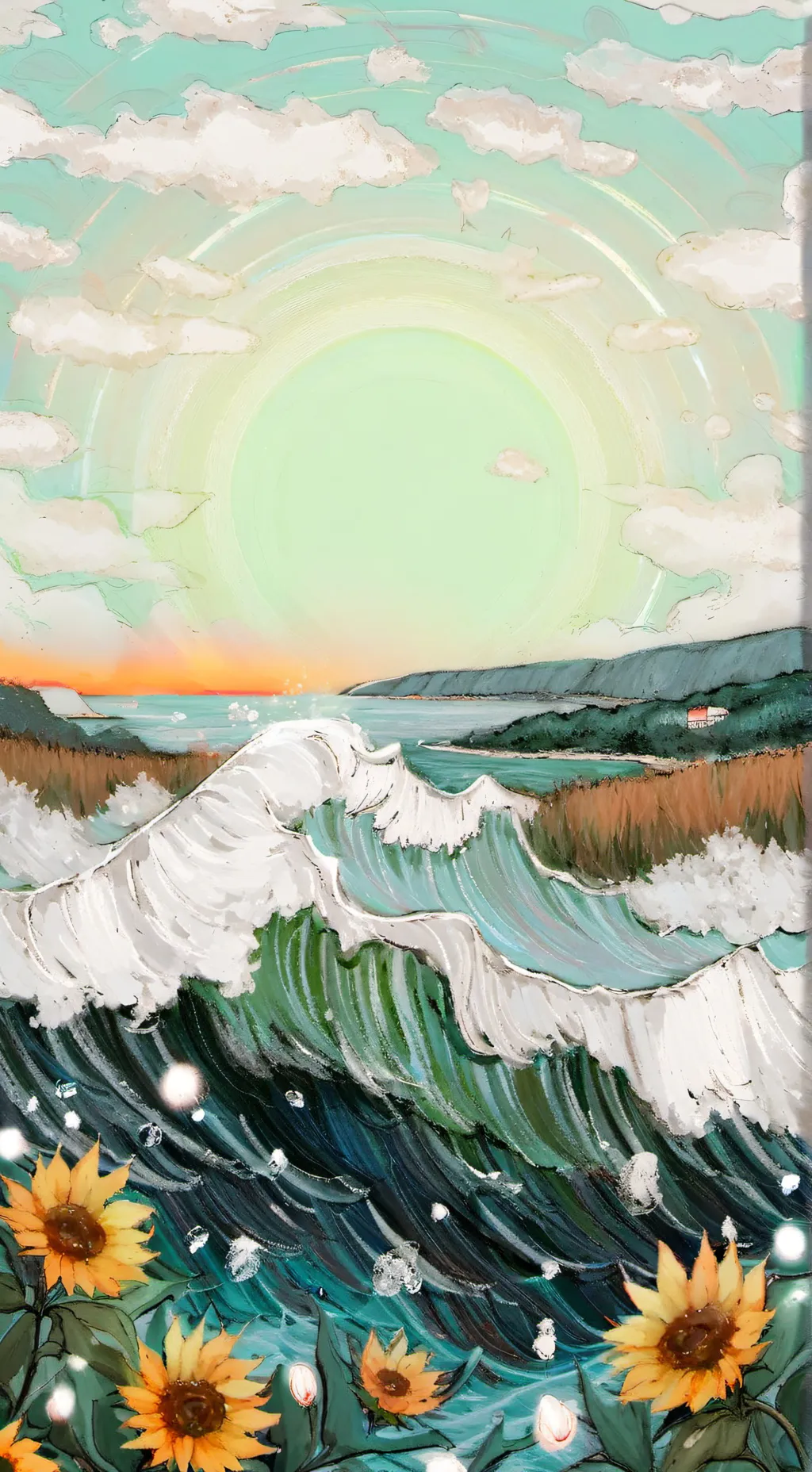 ai character: swapped watermelon background