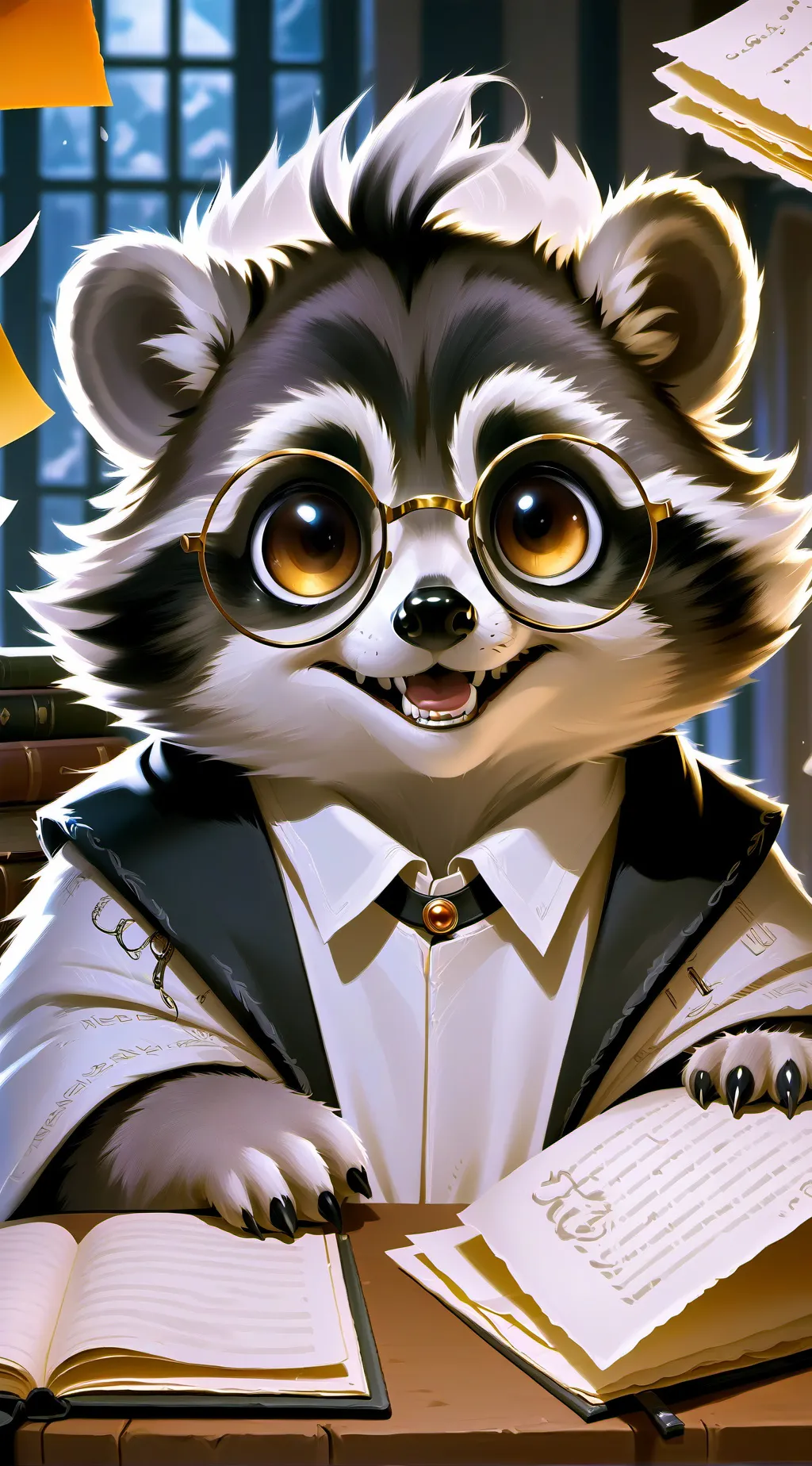 ai character: BeastScript background