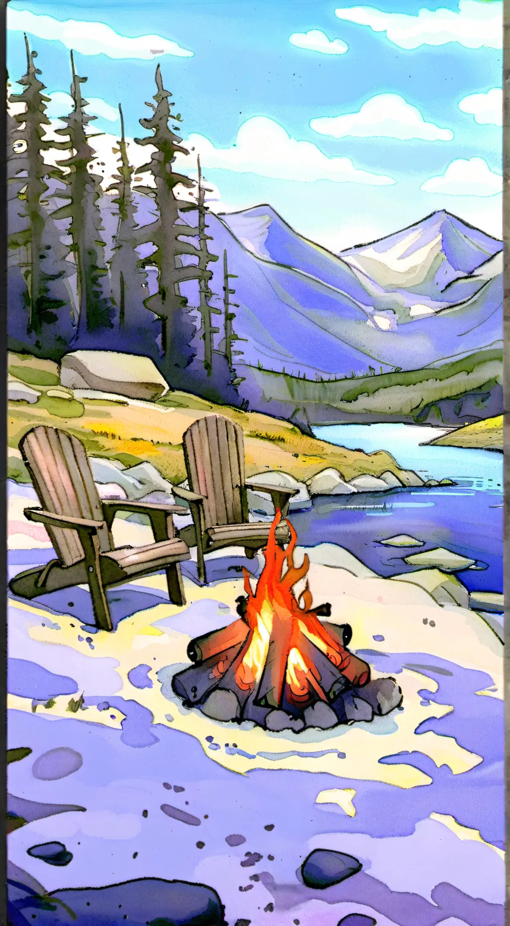 ai character: Words. background