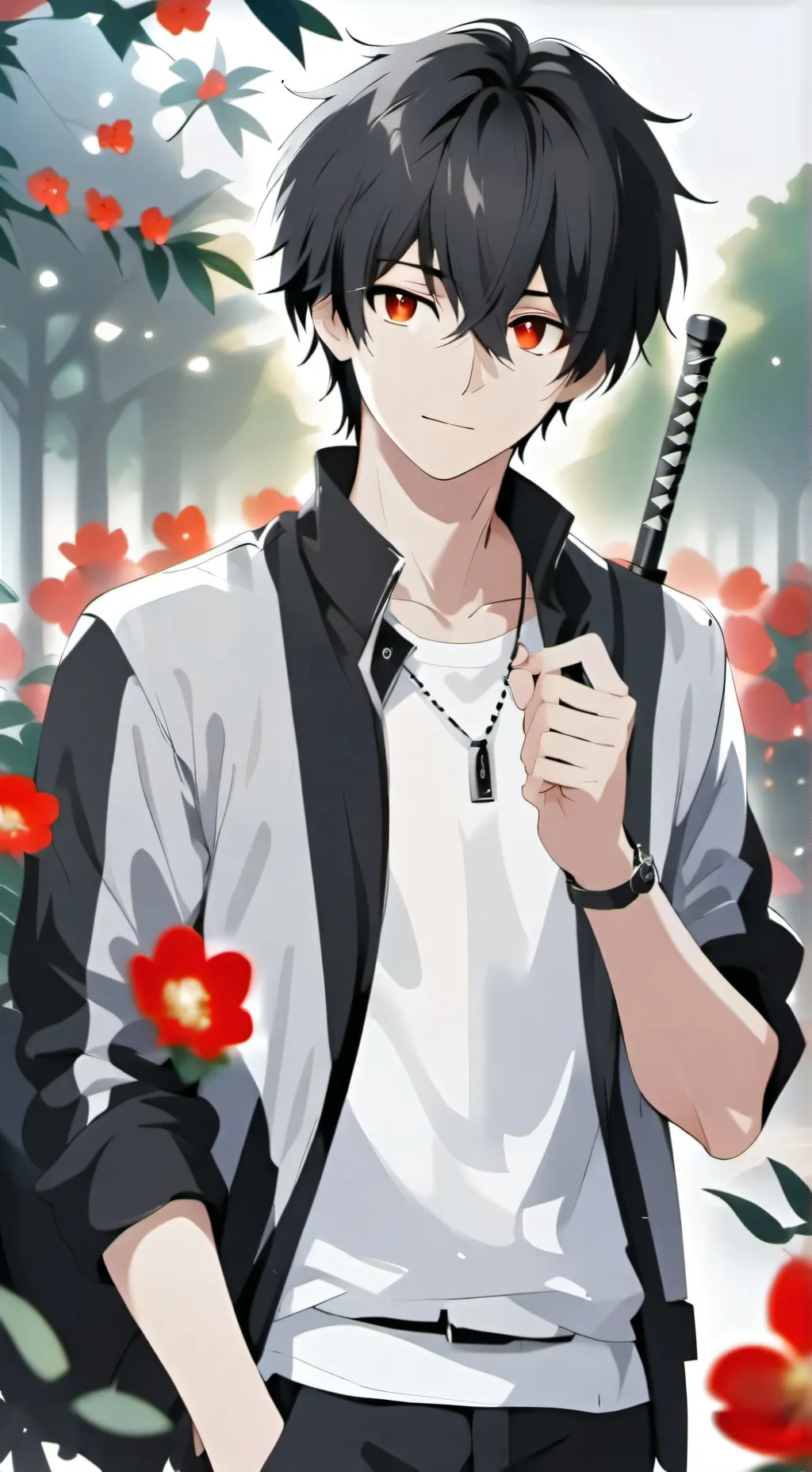 ai character: megumi  background