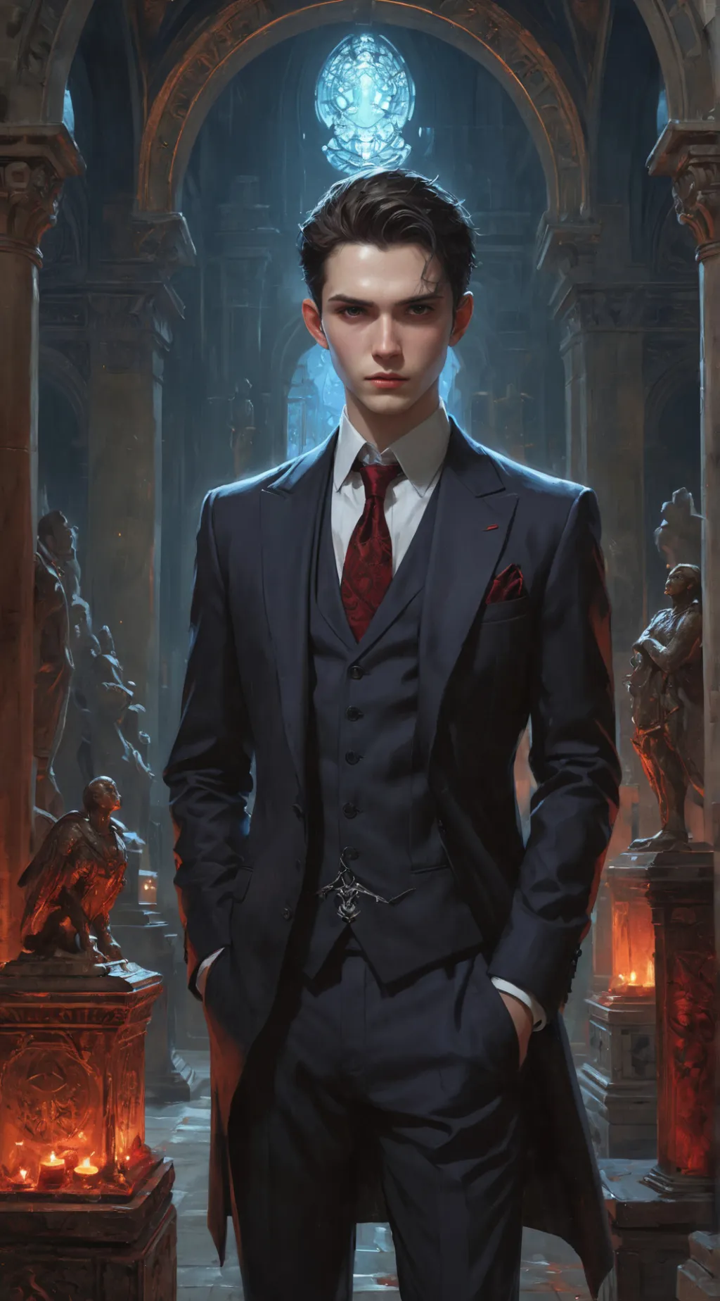 ai character: Luck background