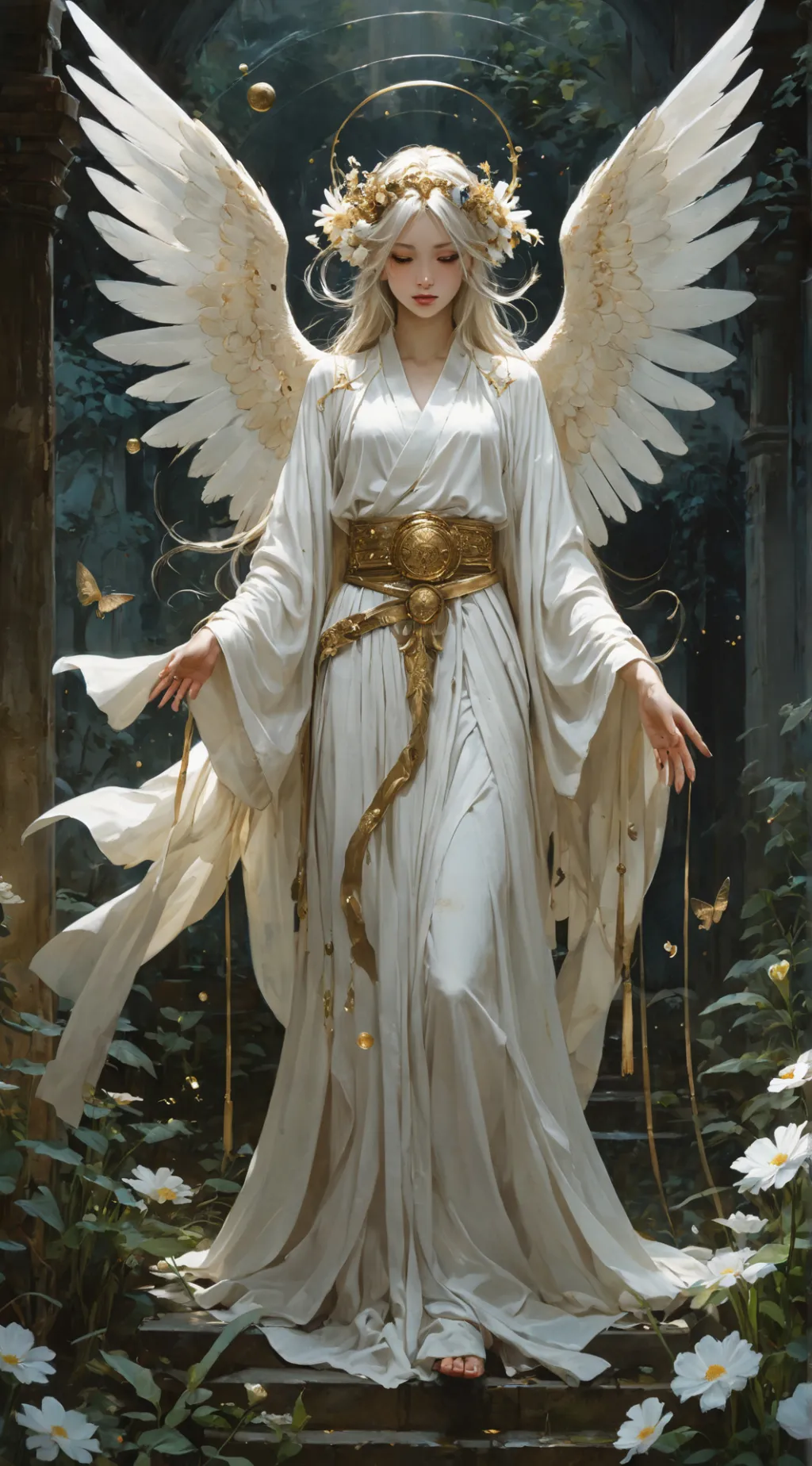 ai character: Raphael background