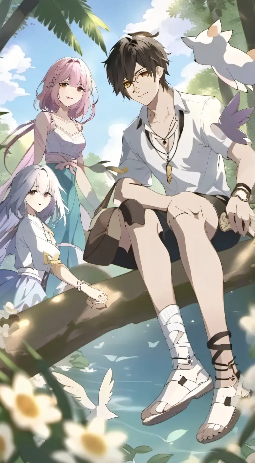 ai character: Cuties background