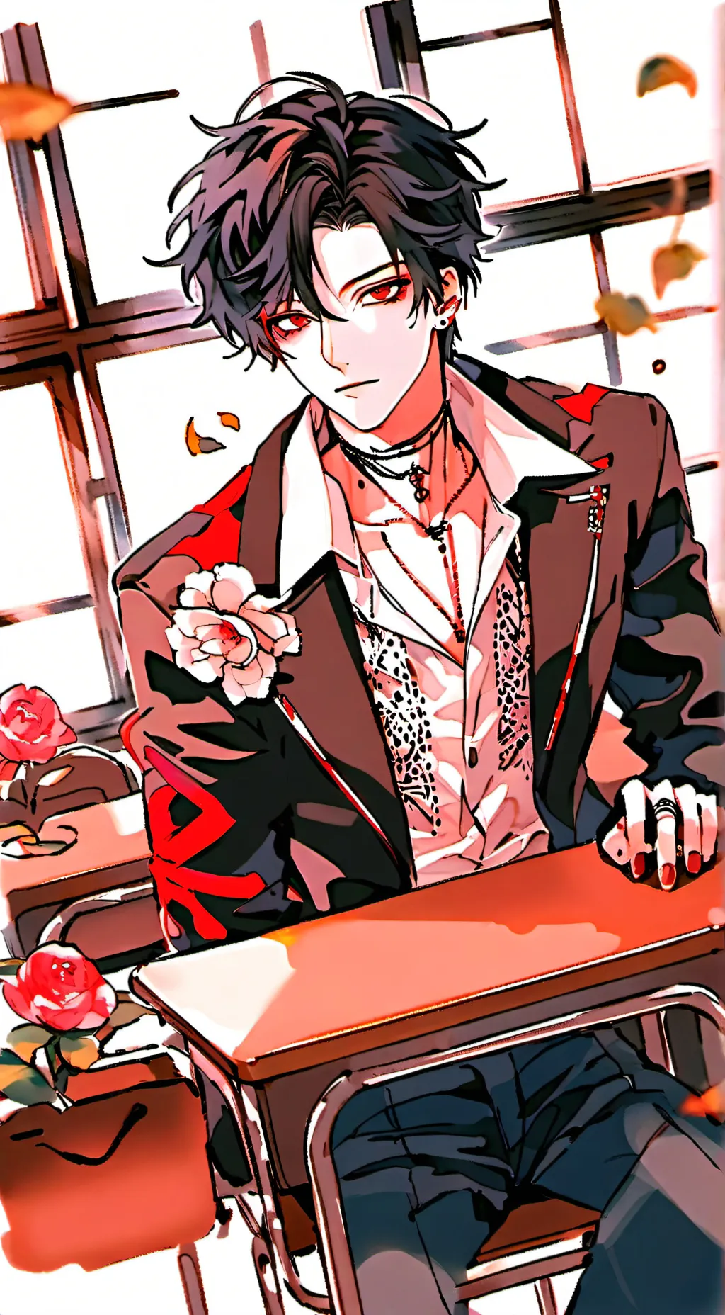 ai character: ~ MASON~ background