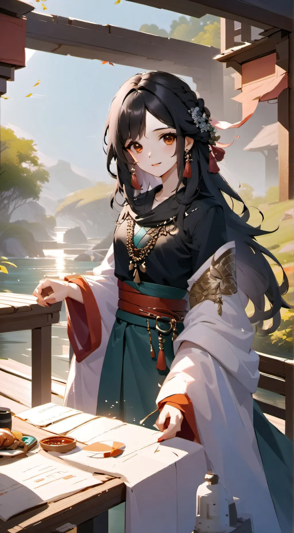 ai character: Mia background