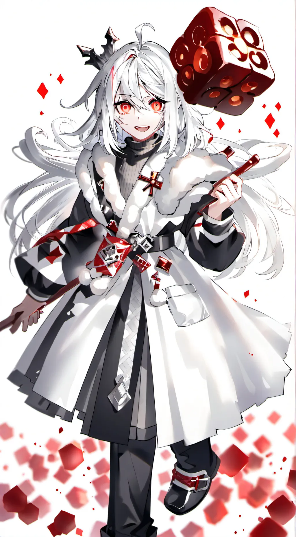 ai character: human nether background