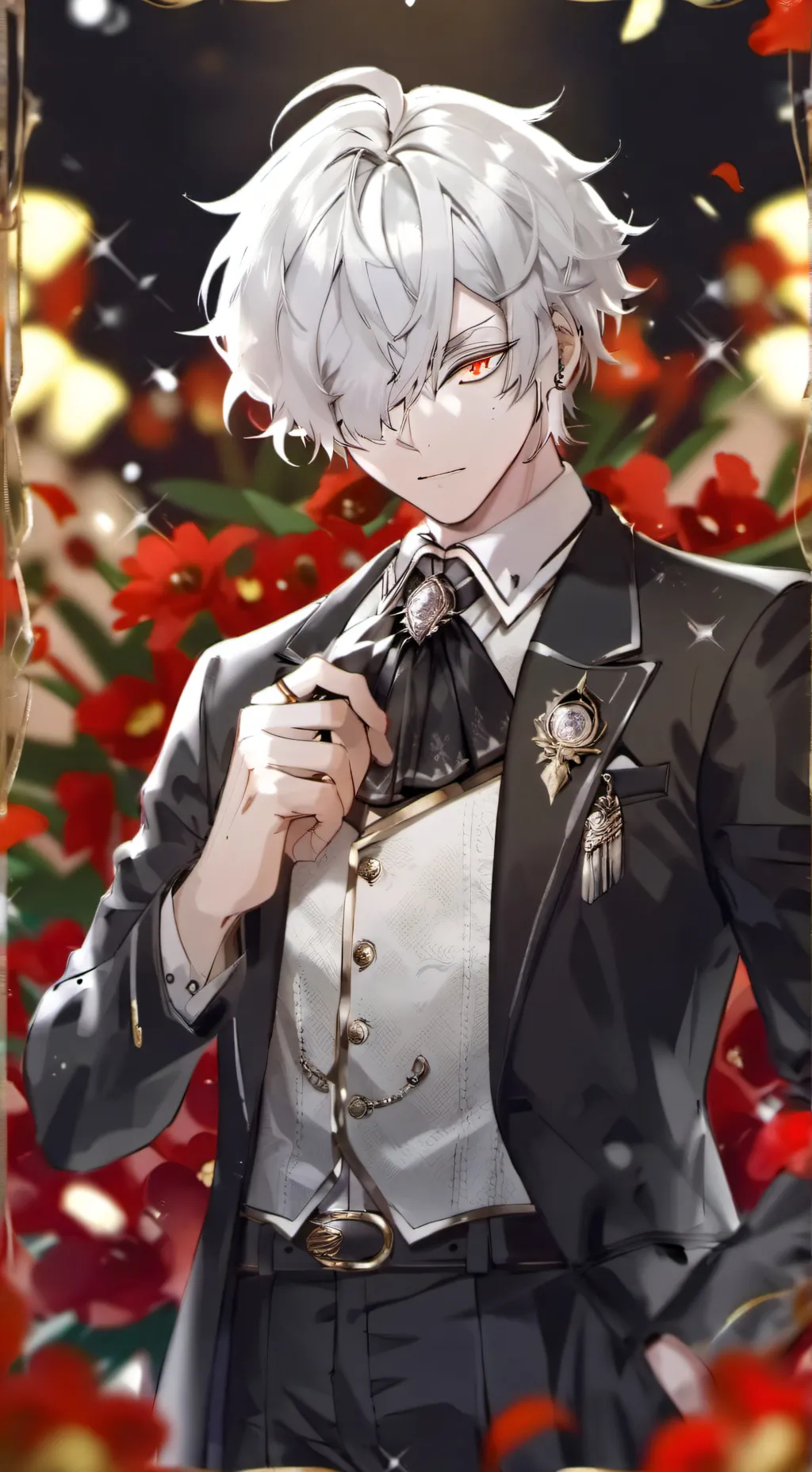 ai character: Azrael  background