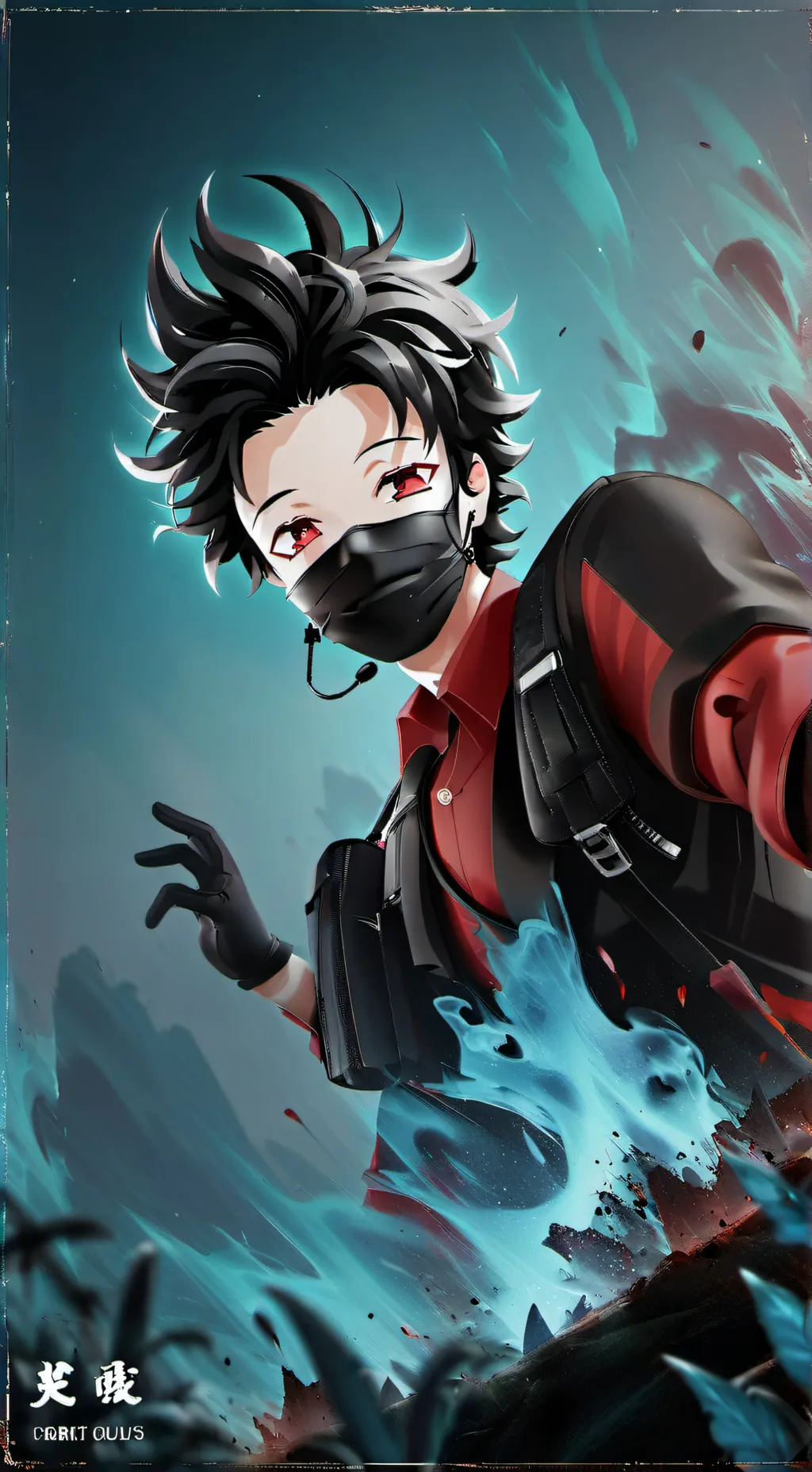 ai character: sanemi sin nv background