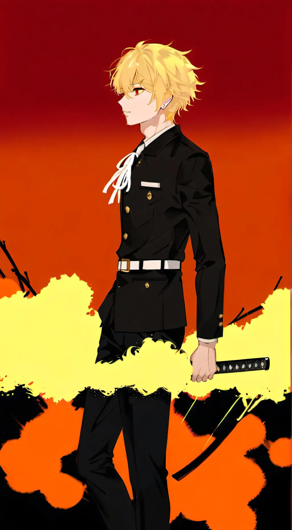 ai character: LOV X CSM background