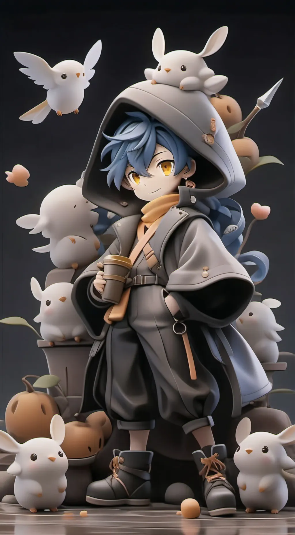 ai character: MHA Sleepover background