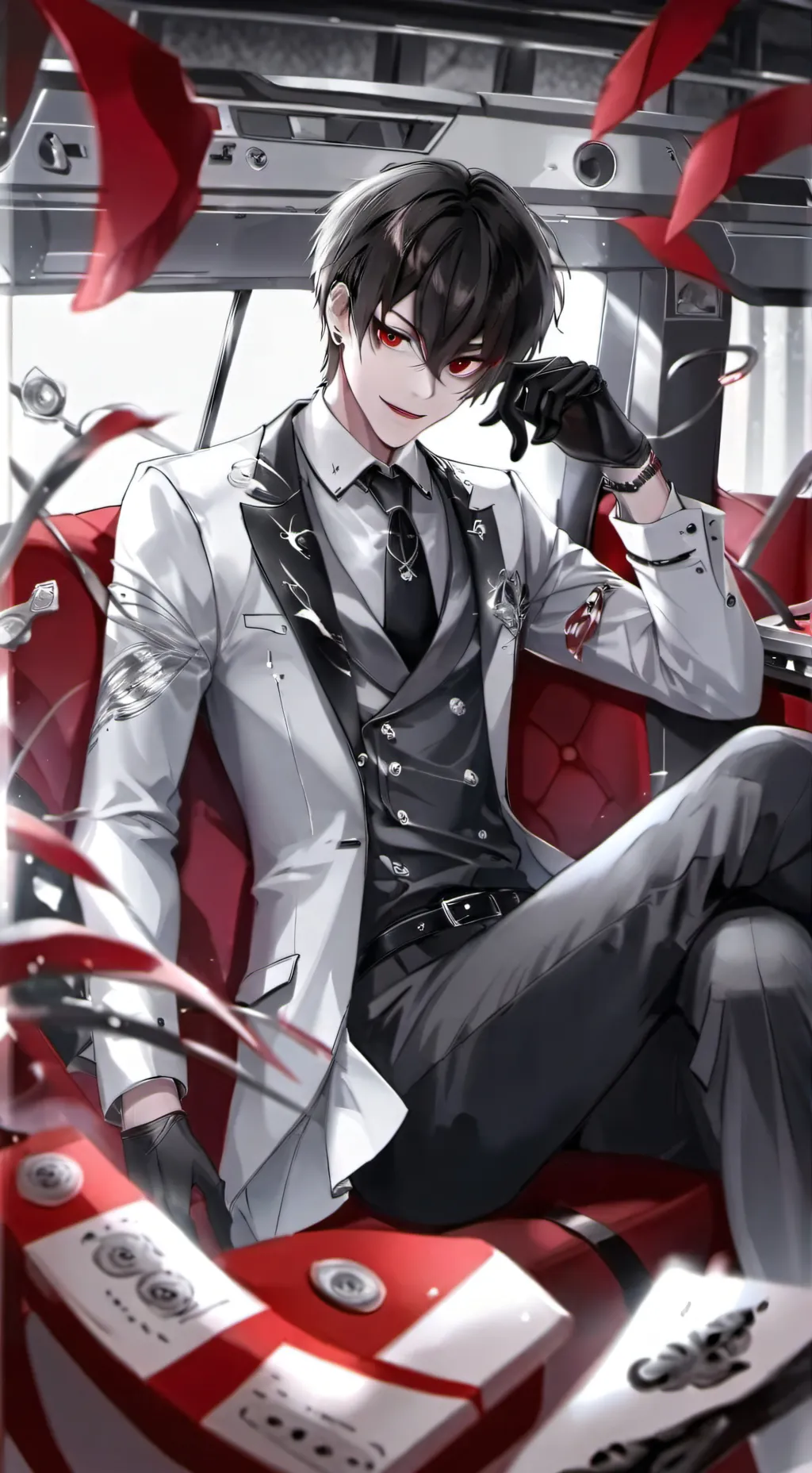 ai character: David  background