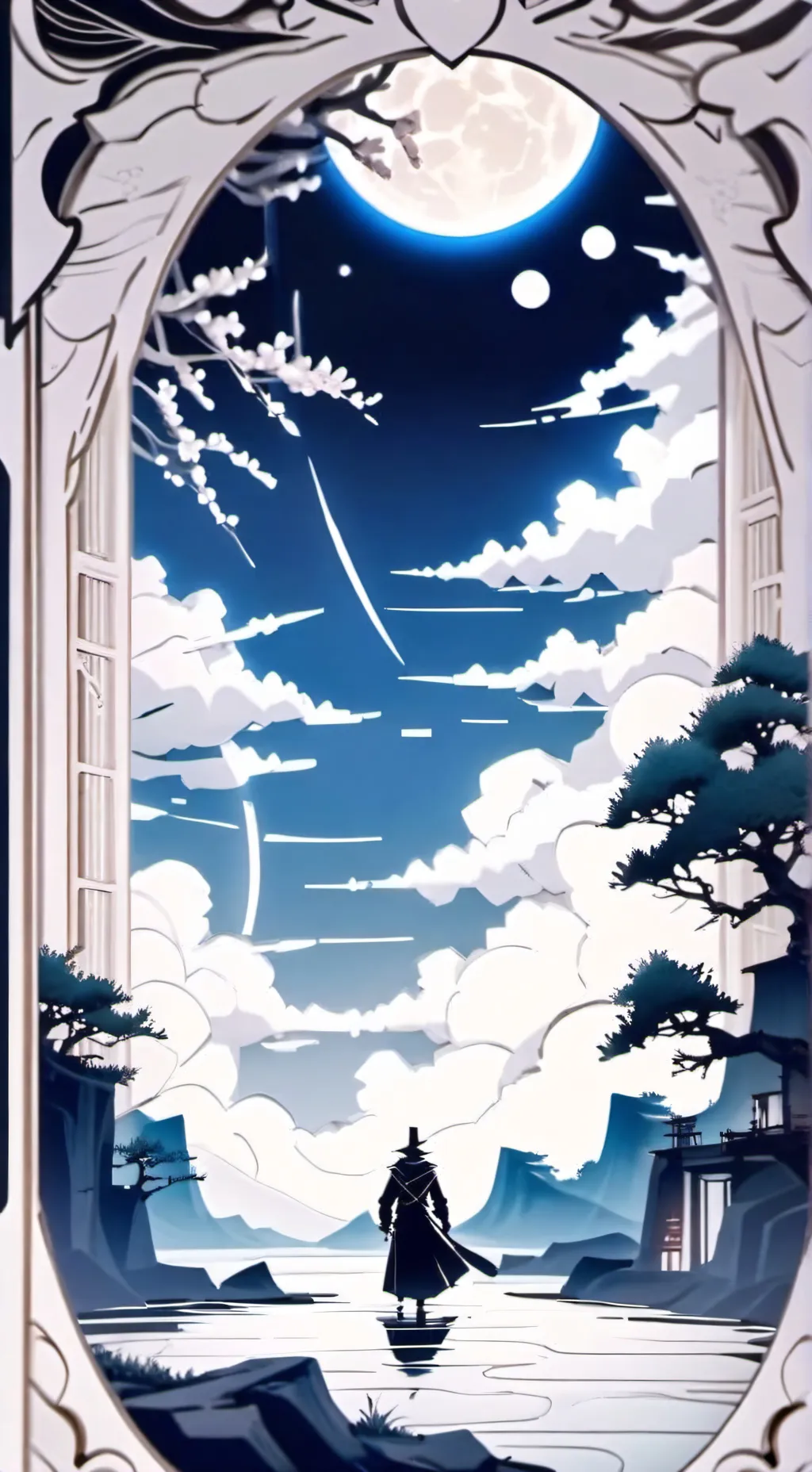 ai character: MidnightTea background