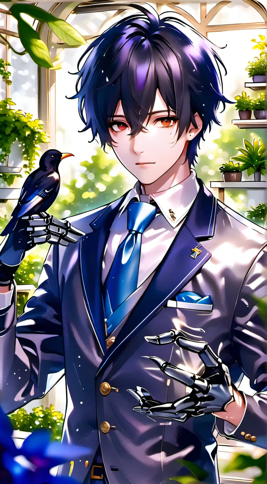 ai character: Orion background