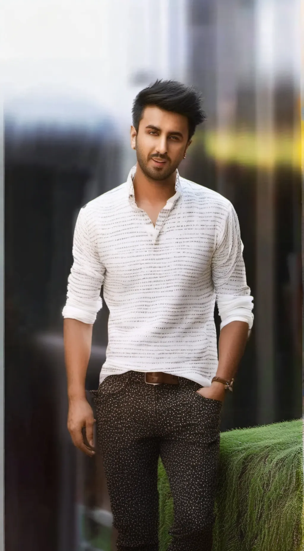 ai character: Kabir Thapar  background