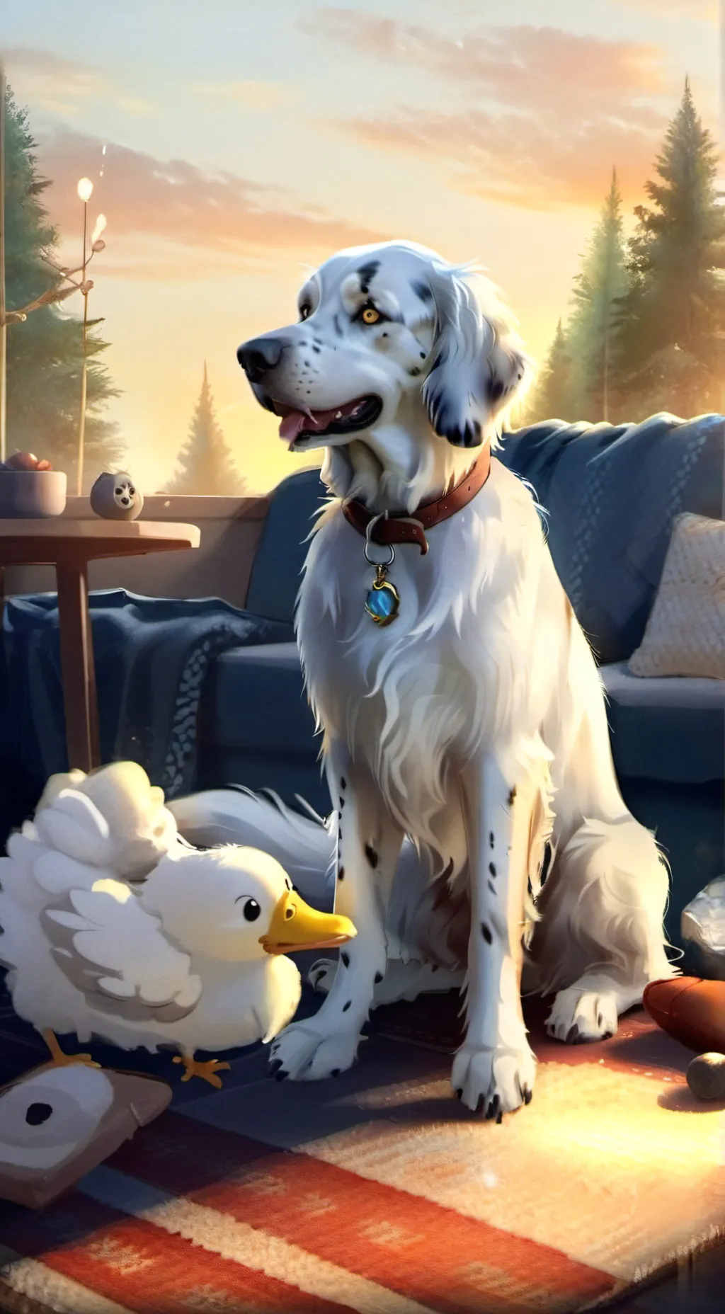 ai character: Freya background