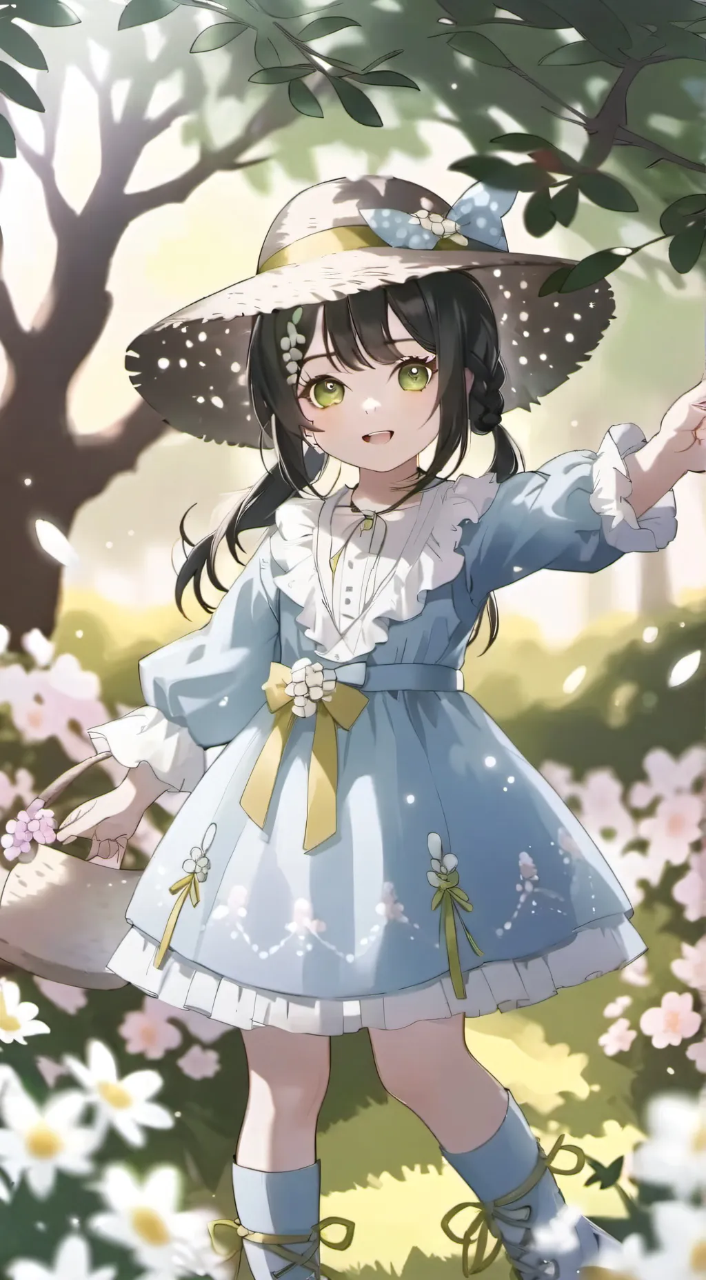 ai character: Lilly background