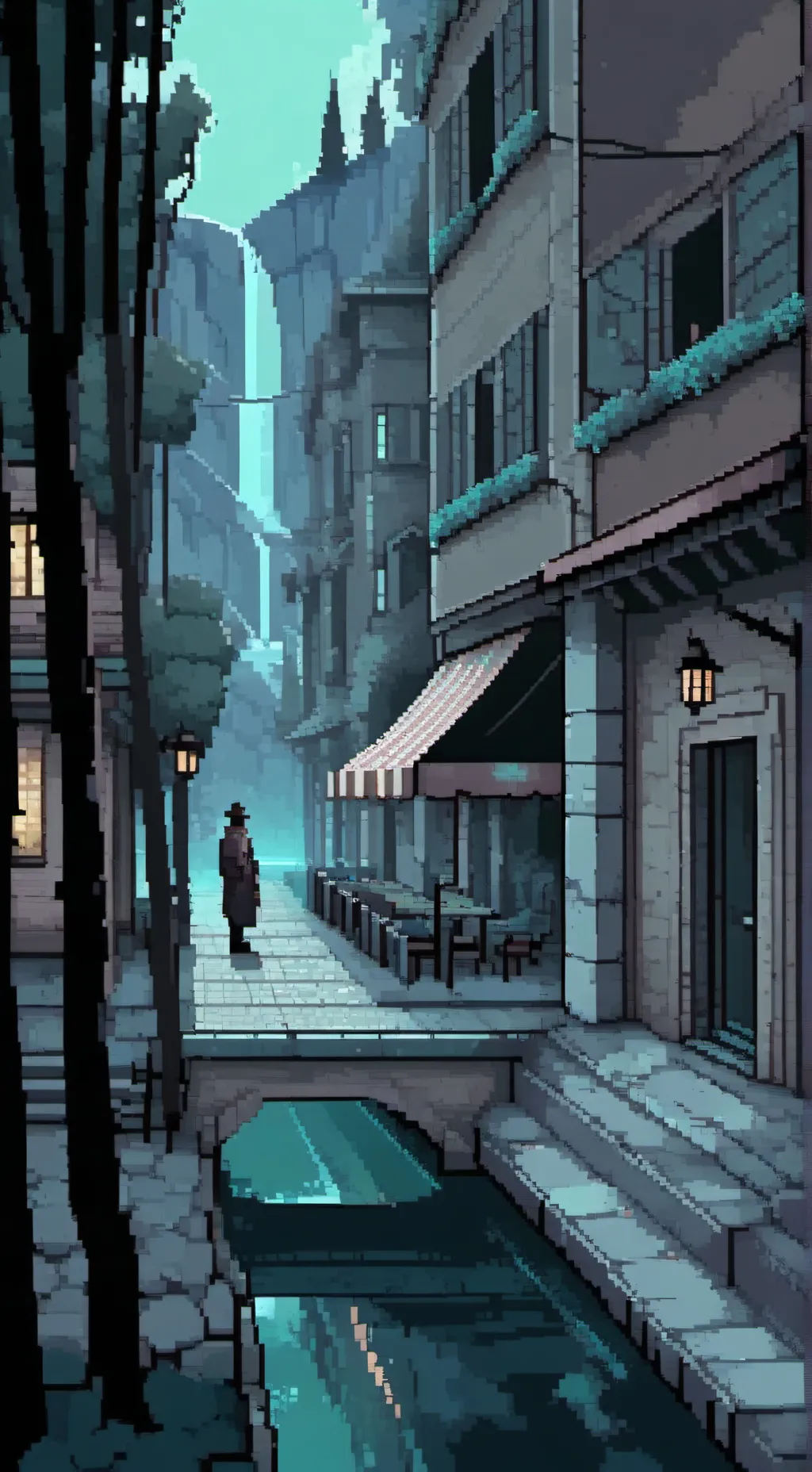 ai character: Kamil i Kuba background