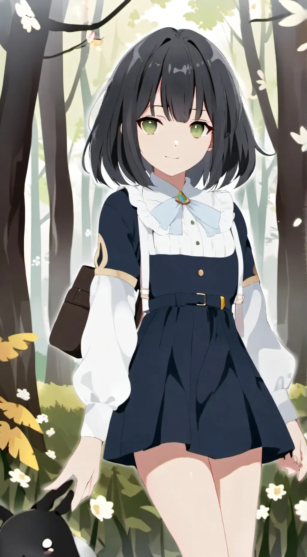 ai character: Luna background