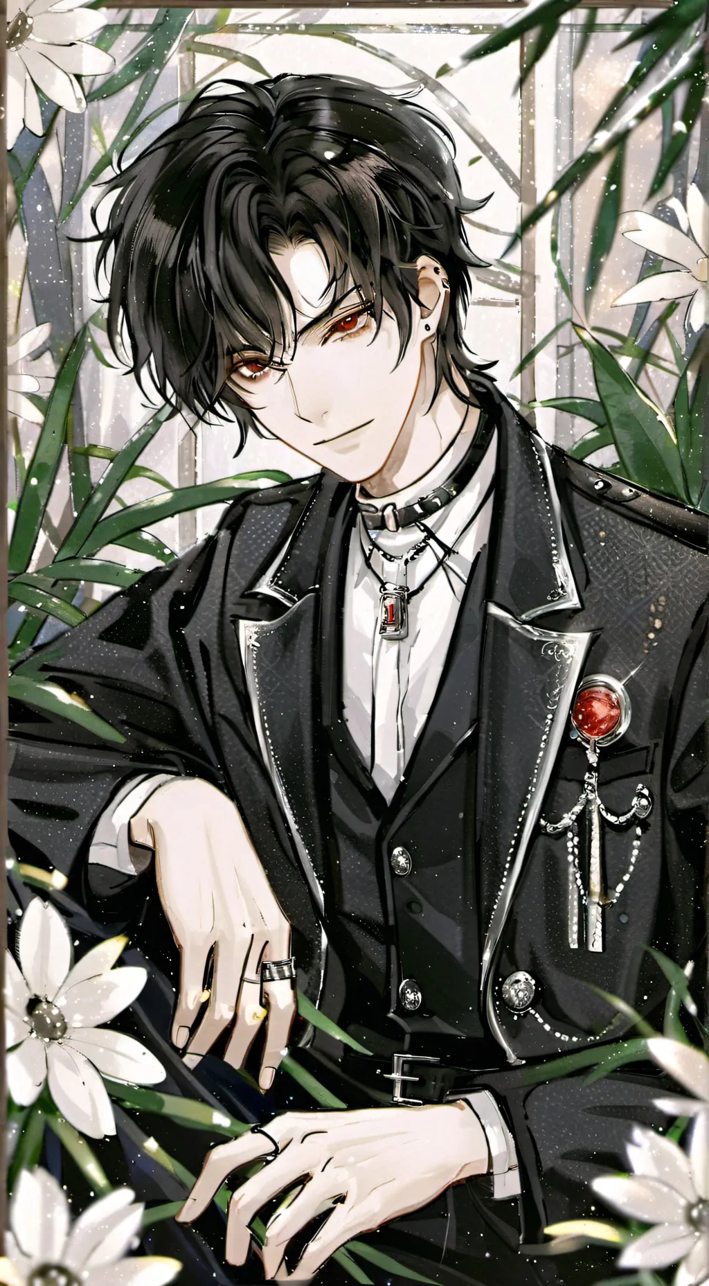 ai character: Evan  background