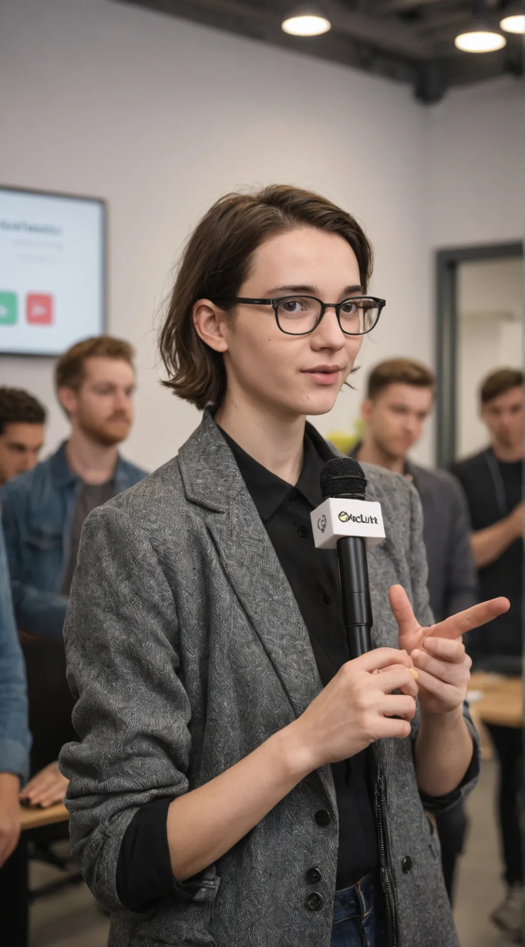 ai character: The SignTech Entre background