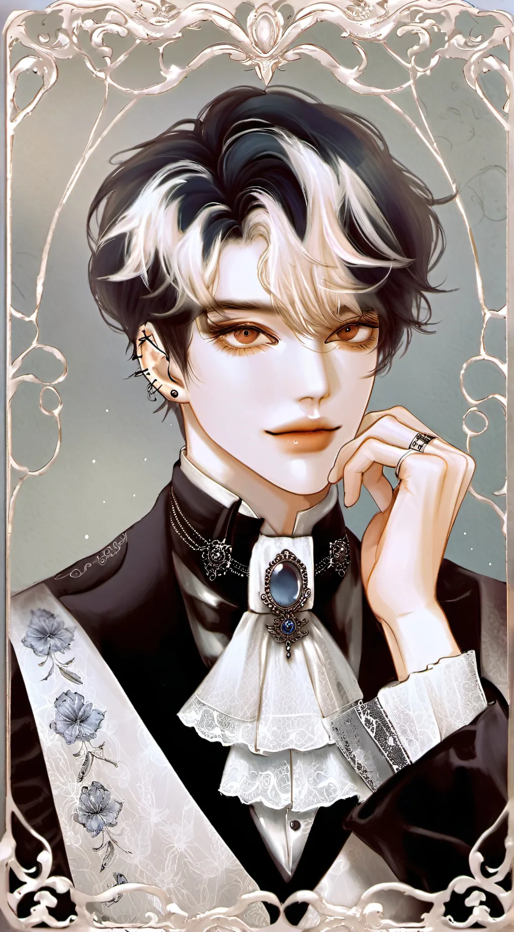 ai character: Sohann  background