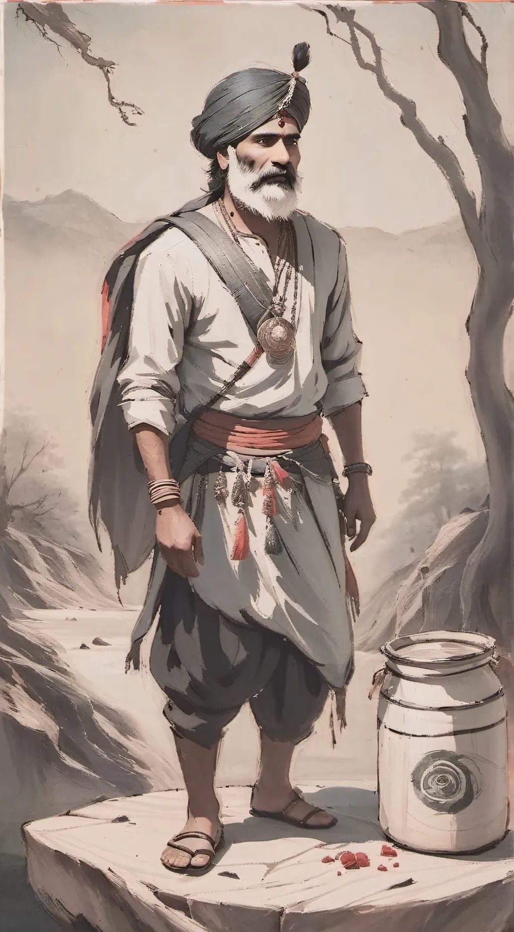 ai character: YOUR DAD background