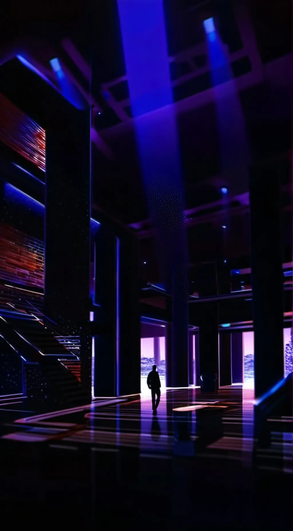 ai character: Murder Drones Chat background