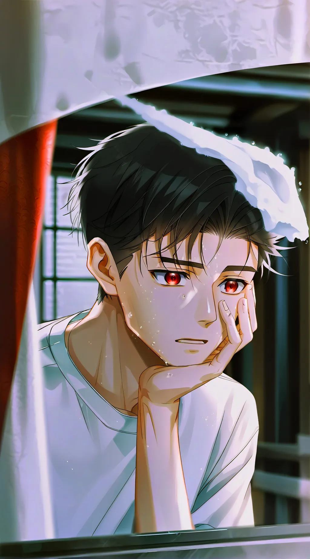 ai character: zendin background