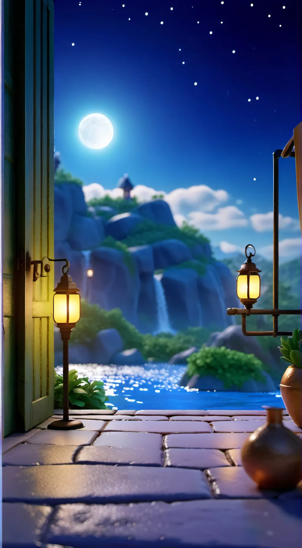 ai character: la pelea de dioses background