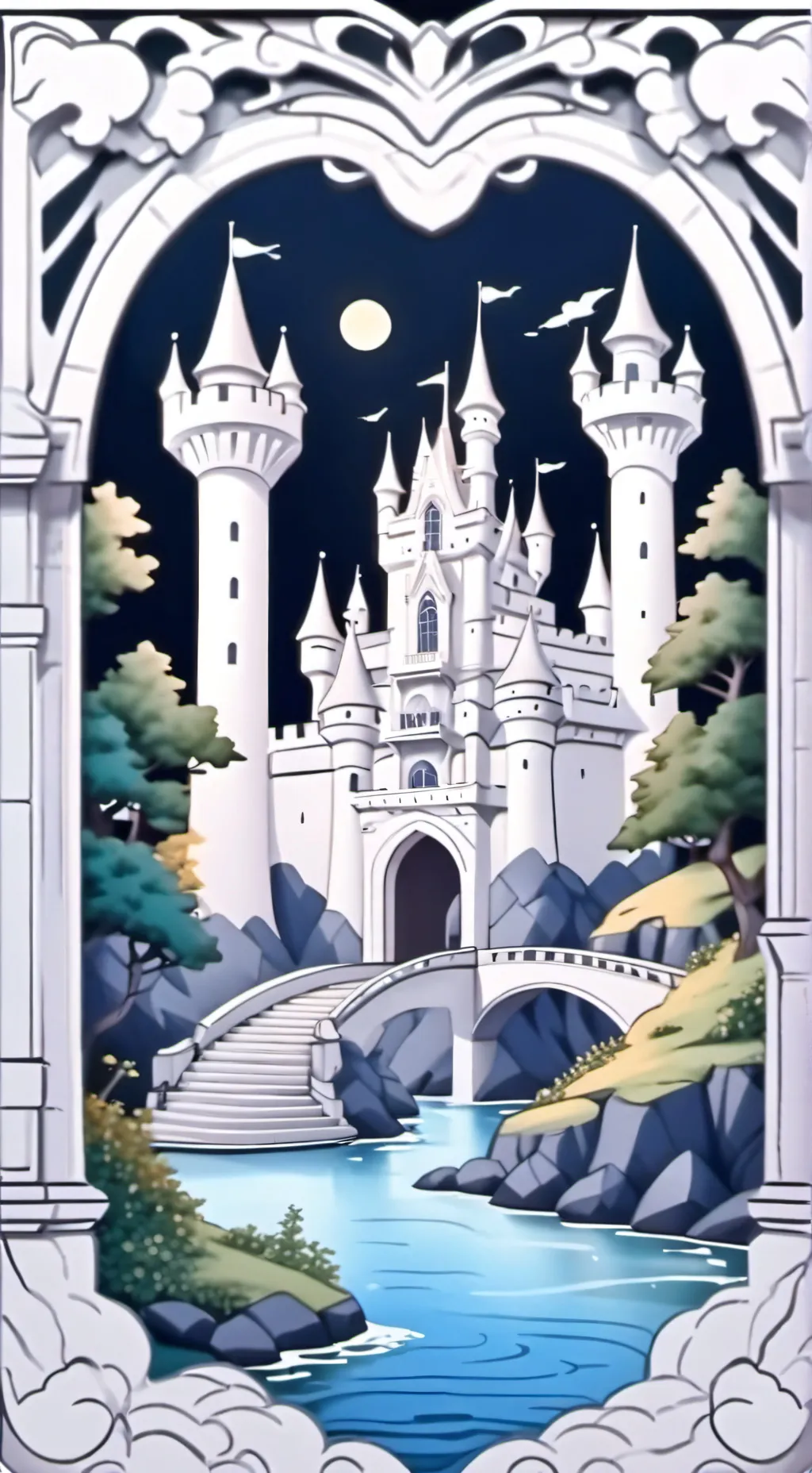 ai character:  You and Evan  background