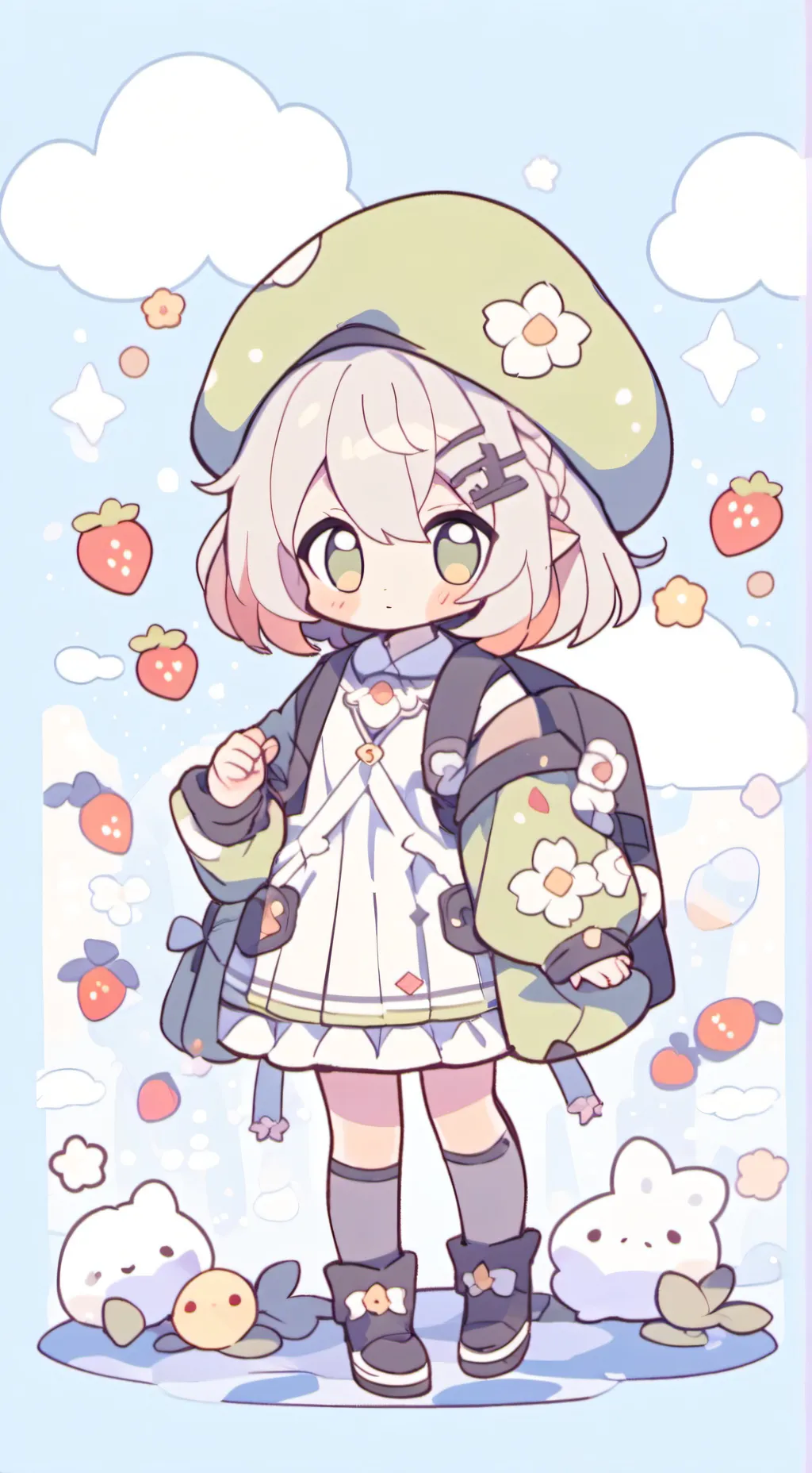 ai character: you left brix background