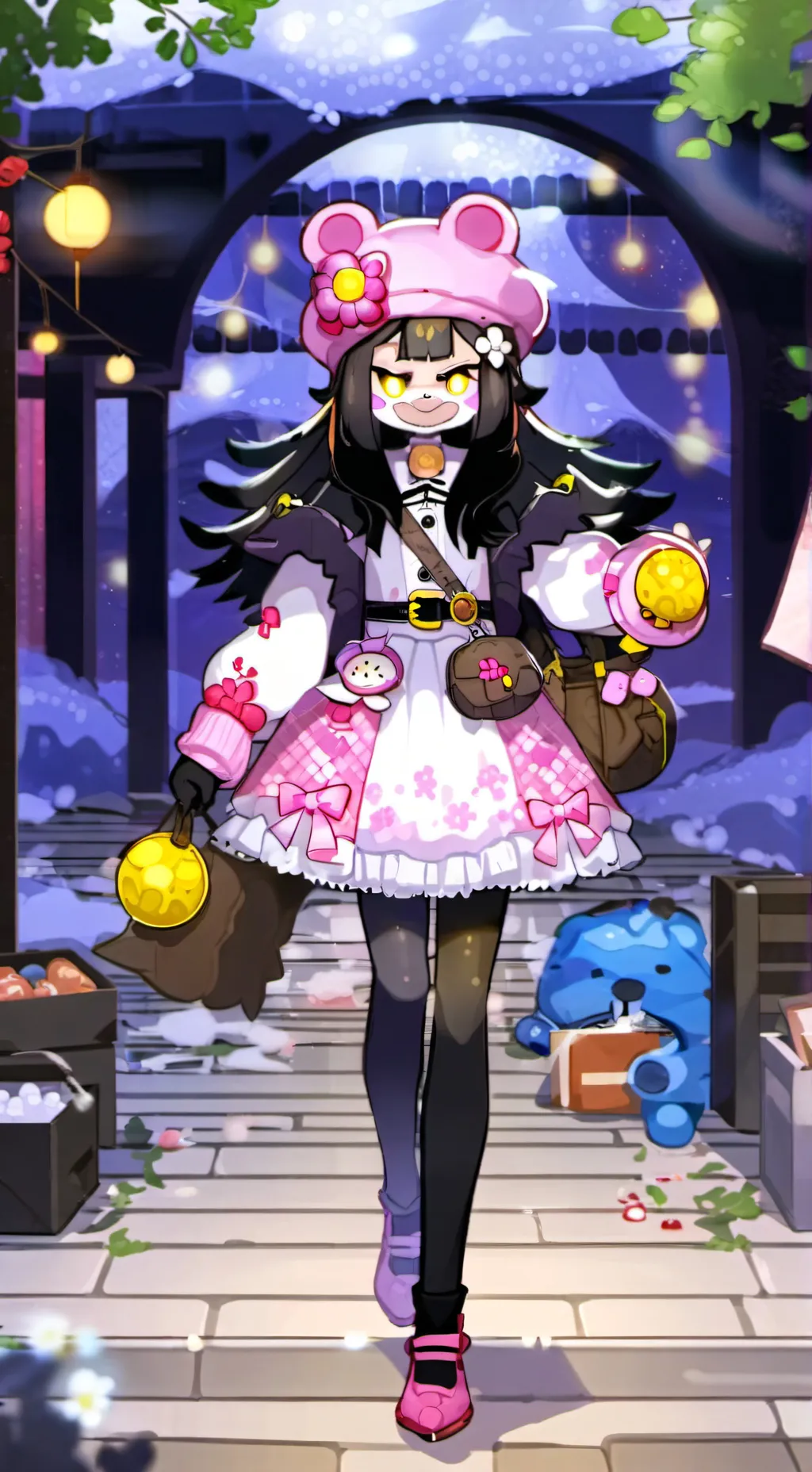 ai character: fark cacao cookie background