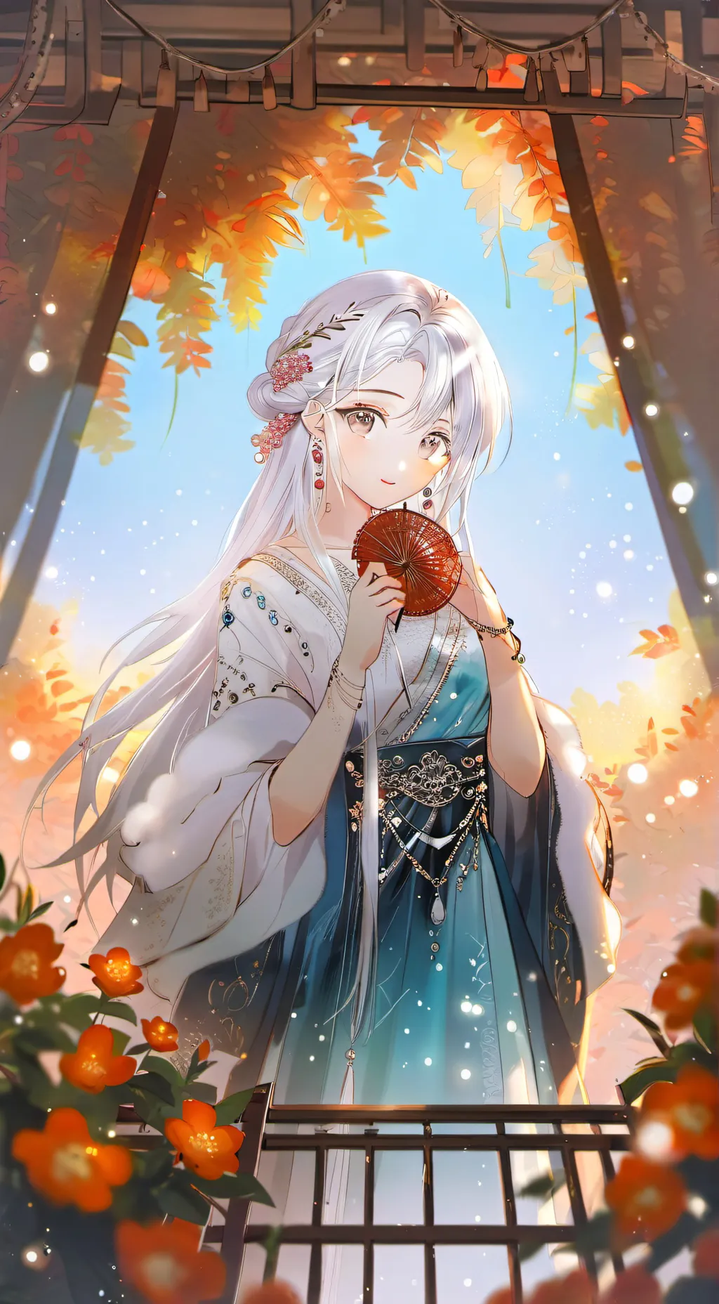 ai character: luni  background