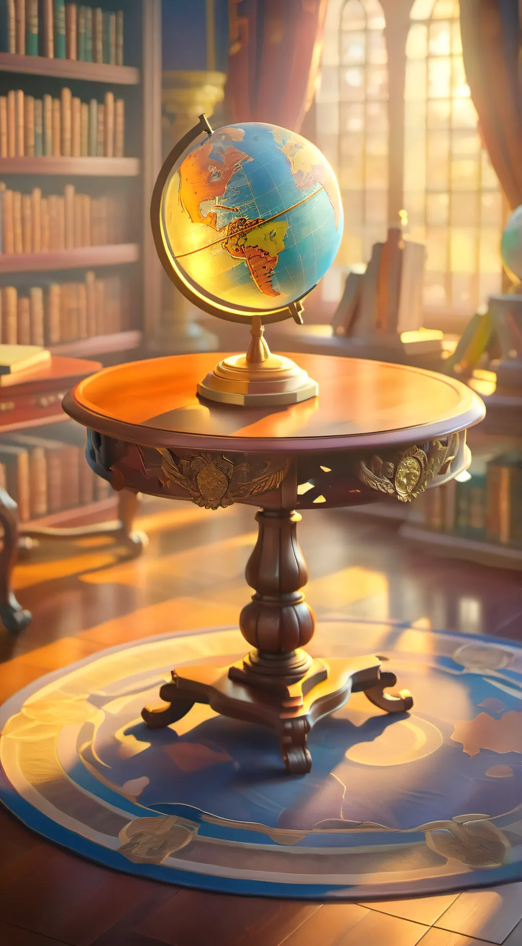 ai character: helium inhale cb. background