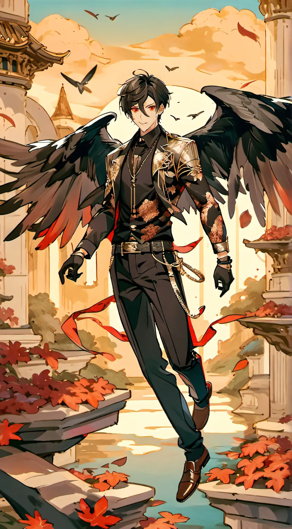 ai character: Chris  background