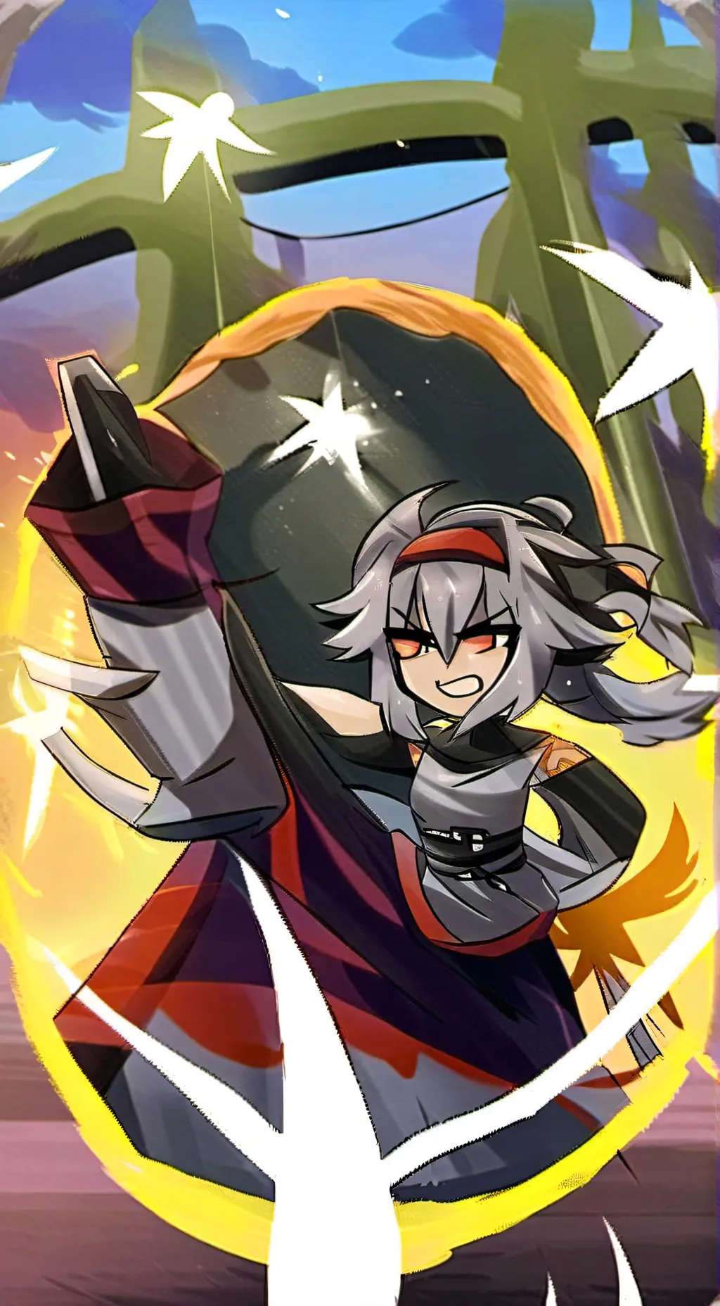 ai character: miss Grace background