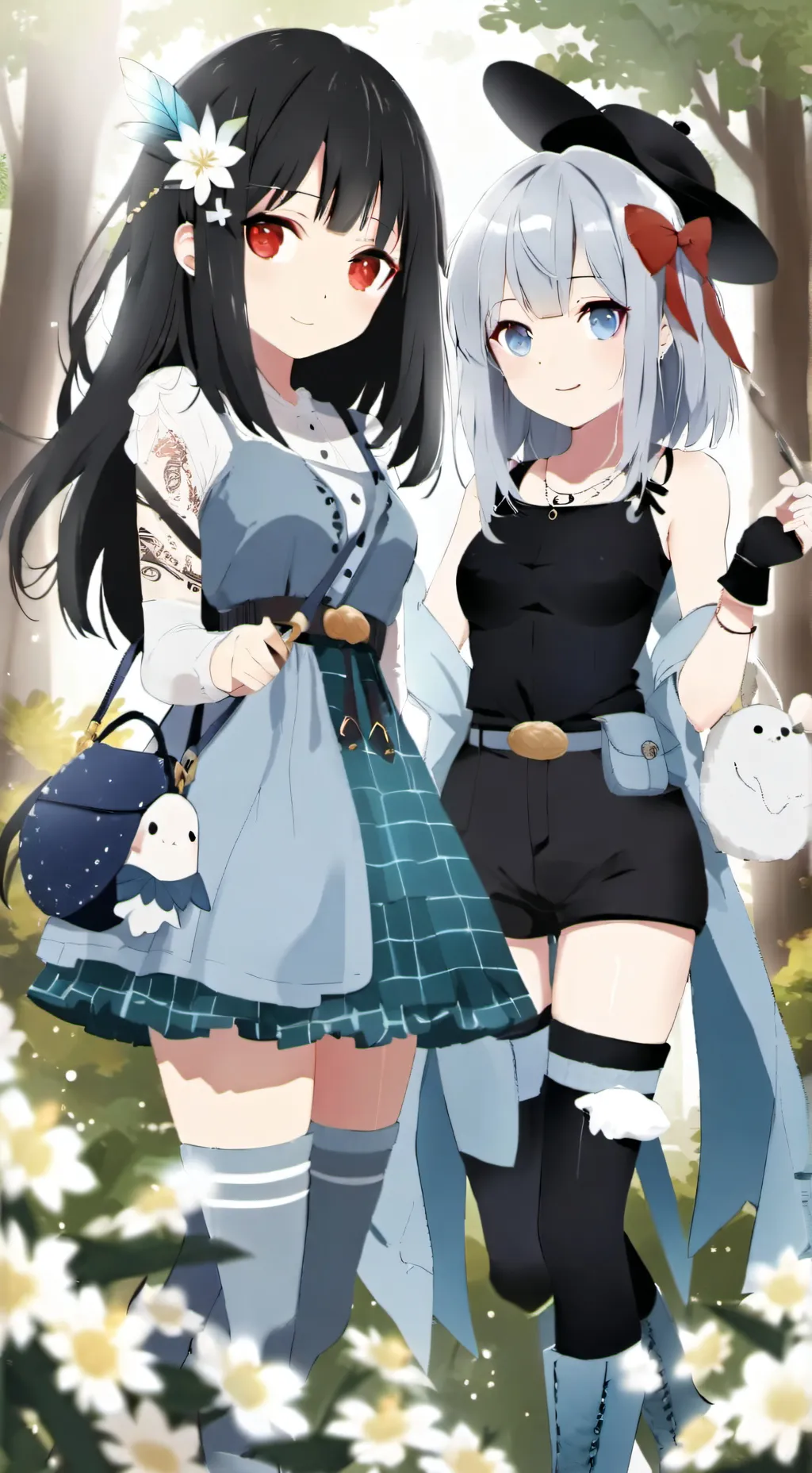 ai character: Bianca y Sofia background