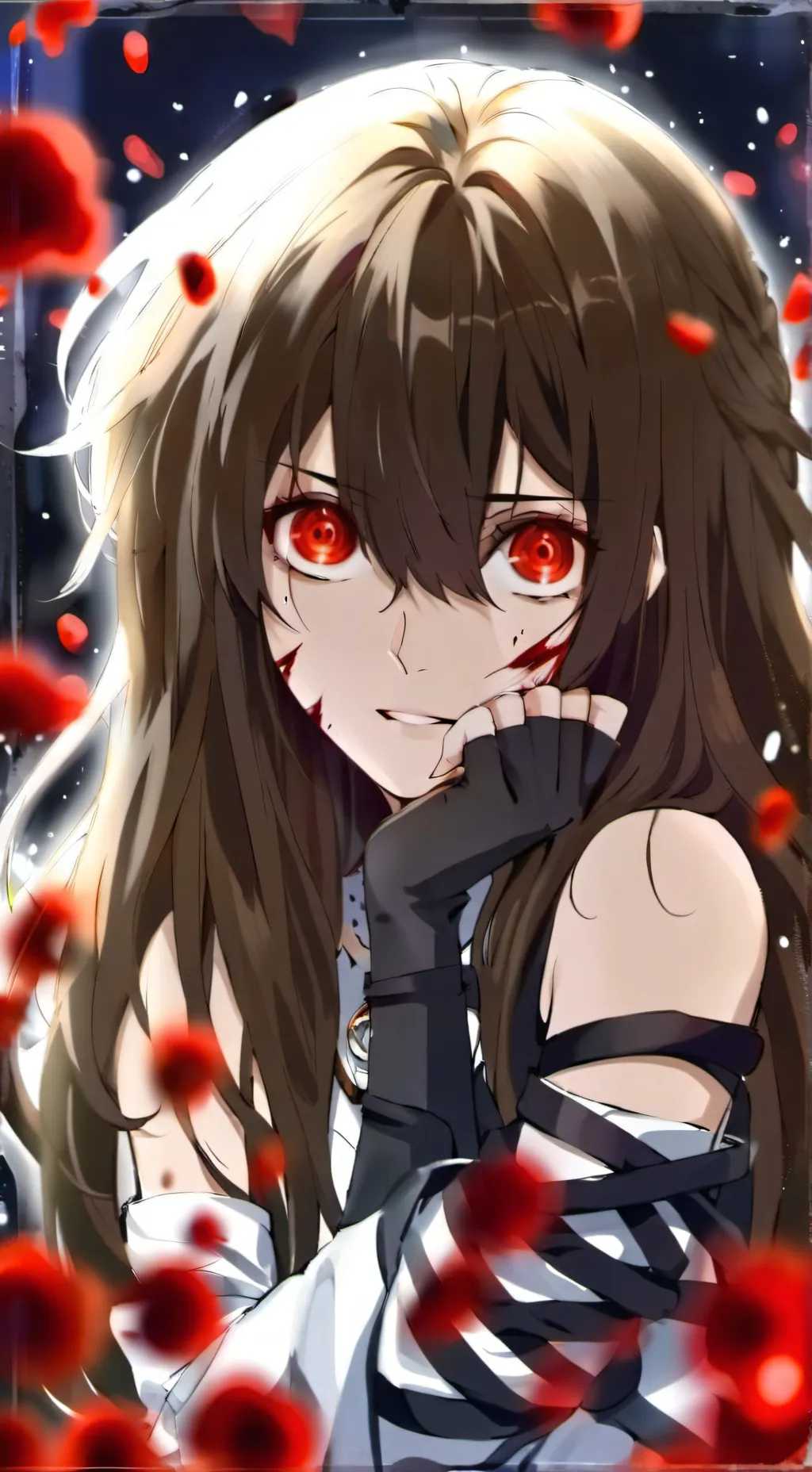 ai character: Evana.exe background