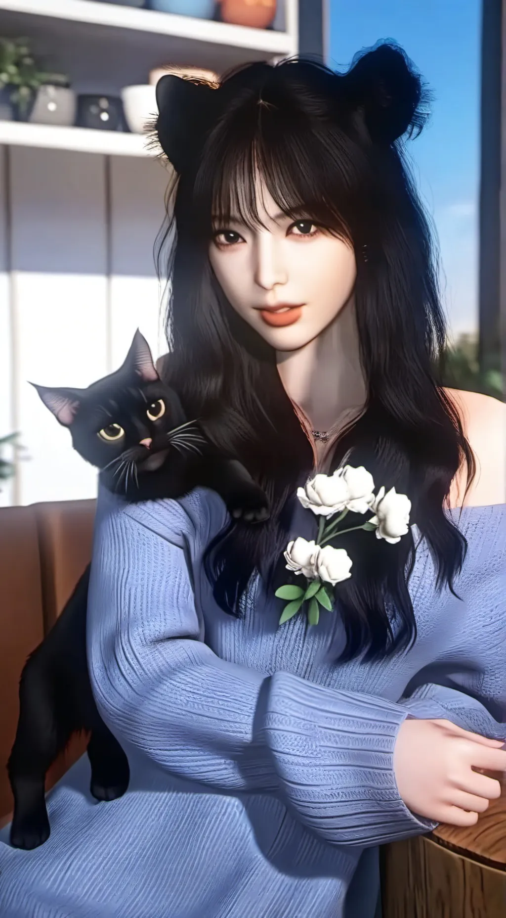 ai character: ★Sara★ background