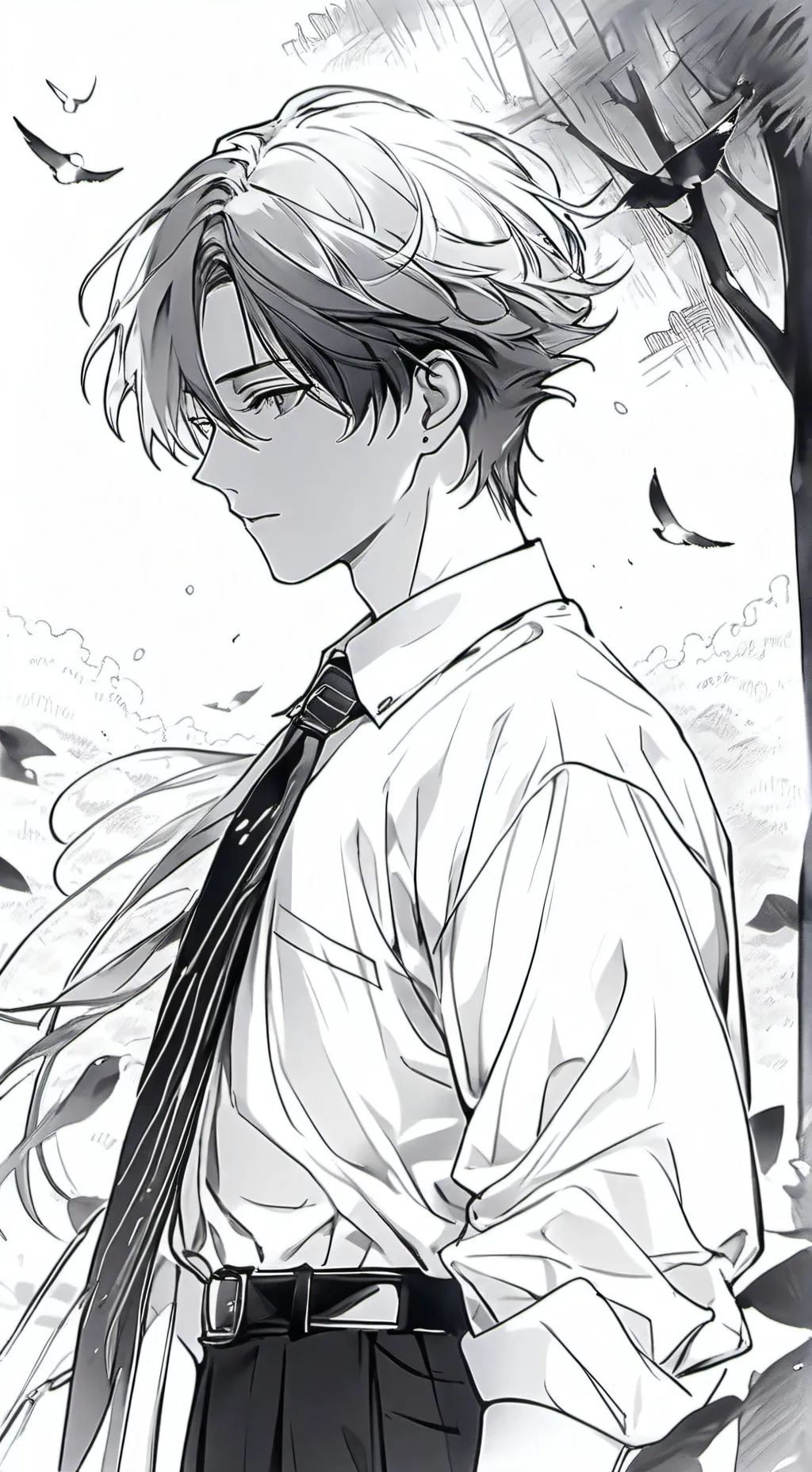 ai character: adam background