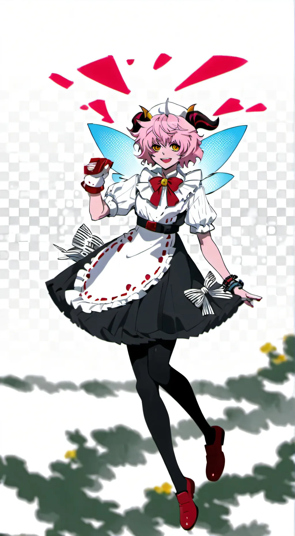 ai character: Mina background